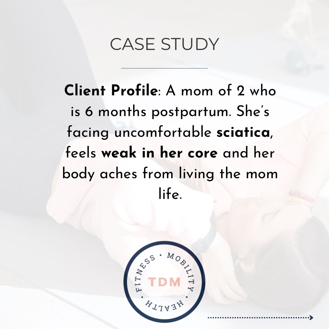 A TDM Case Study: I had a virtual 1:1 session with someone I’ve known a long time. She was a client in the prenatal + postpartum small group training program and since then she has had kid #2 and moved to another city.
She reached out for an online 1:1 session to help with some very uncomfortable sciatic and lower-back pain. It was pretty amazing how just 1 session had a major impact on her wellbeing and reducing pain.
This month we’ve been talking about the roll of the pelvic floor. With this client it was about the pelvic floor connection to lower-back and sciatic pain.
On the blog (and in the March email), we have a Client Case Study where I’m talking about our session, my approach to this client how we were able to get her out of pain.
Read about it at
➡️thedanahermethod.com/blog
#prenatal #postpartumcare #pilates #personaltrainer