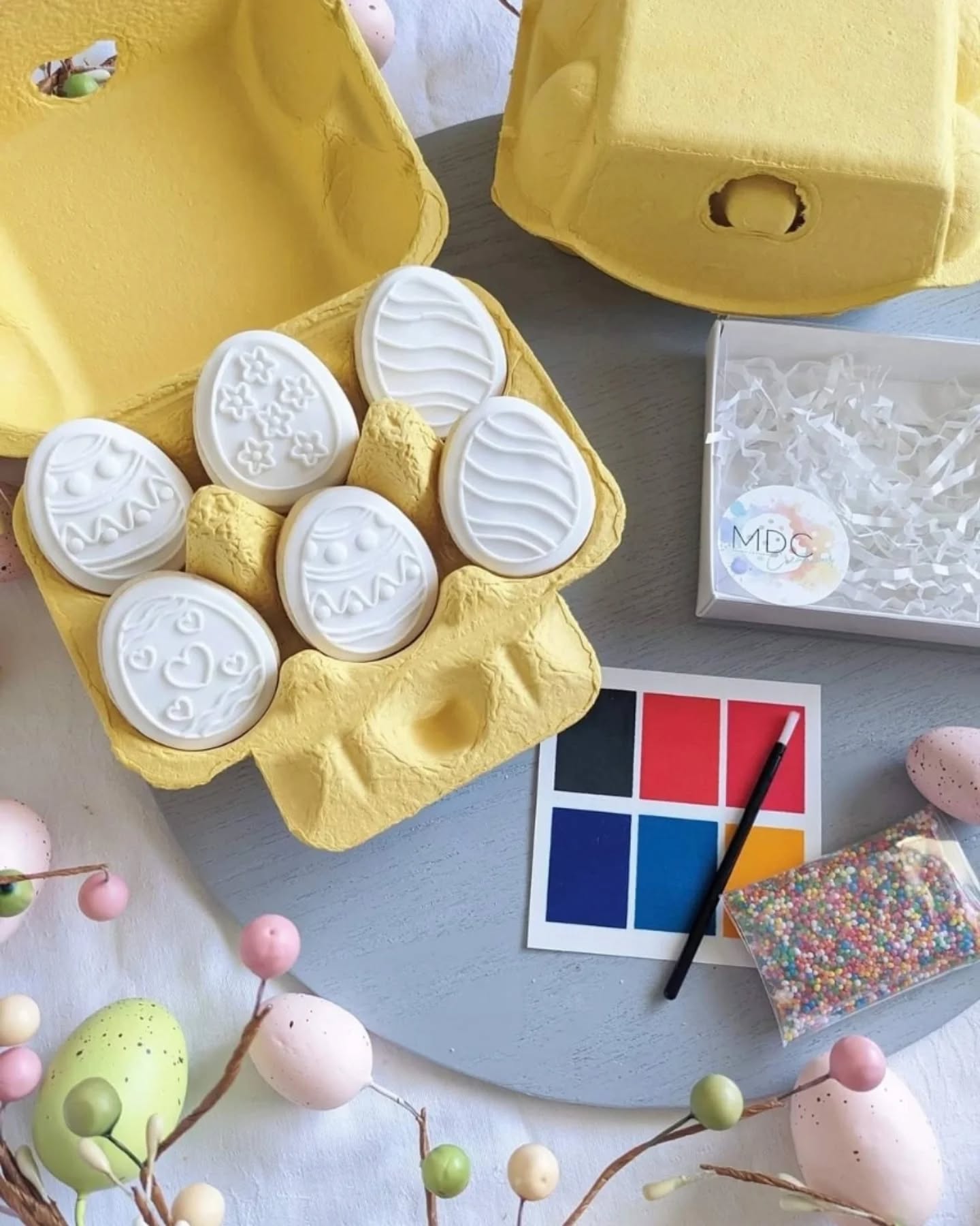 HOP HOP - Easter goodies are here🐰✨
Our 2026 Easter Collection is officially live & ready to make your celebrations extra sweet 🧡
From cute to delicious, we’ve got the perfect treats for gifting, sharing, or indulging 🍪
Don’t wait… these goodies disappear FAST 👀
📦 Pick up from Oakhurst, 2761 or WOTSO Blacktown & postage available
⏰ Orders close Saturday 28th March, 11:59pm AEDT
Hop to it ➡️ www.mdccreations.com.au
#eastergift #eastercookies #eastereggs #eastercookiegiftboxes #eastereggs
