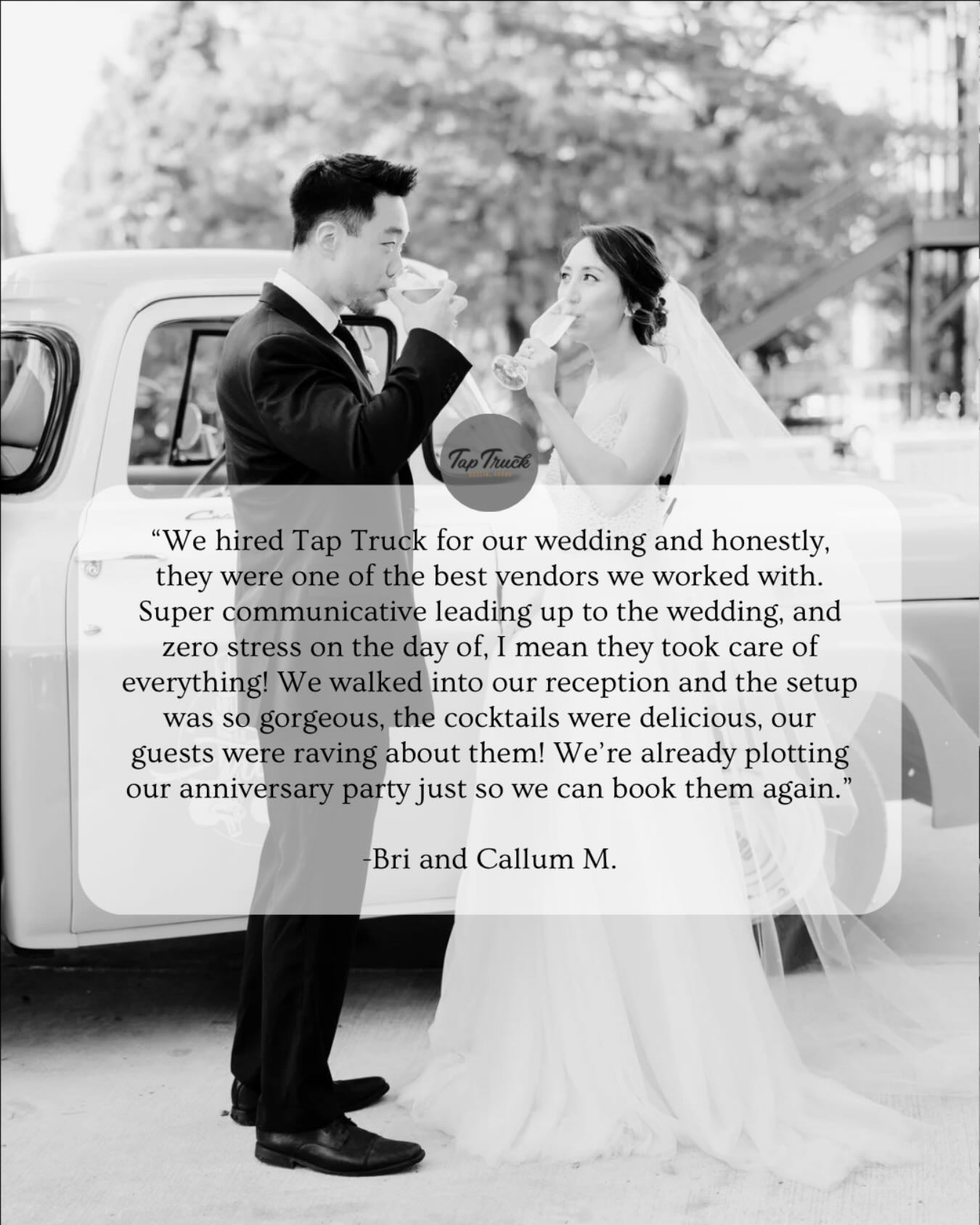Nothing fills our tank quite like hearing about your experience with us! 🤍
Your kind words are the reason we show up and pour our hearts into every event, and we’re so grateful you took the time to share them.
If you’re looking for a mobile bar experience in Austin that your guests won’t stop talking about, Tap Truck Austin is ready to roll. 🍺🚛
📍 Serving Austin, TX & surrounding areas
🎉 Weddings | Corporate Events | Private Parties | Festivals
📩 Book your date via the link in bio
#Austinbar #ATXevents #Mobilebar #Draftbar #TapTruckAustin
