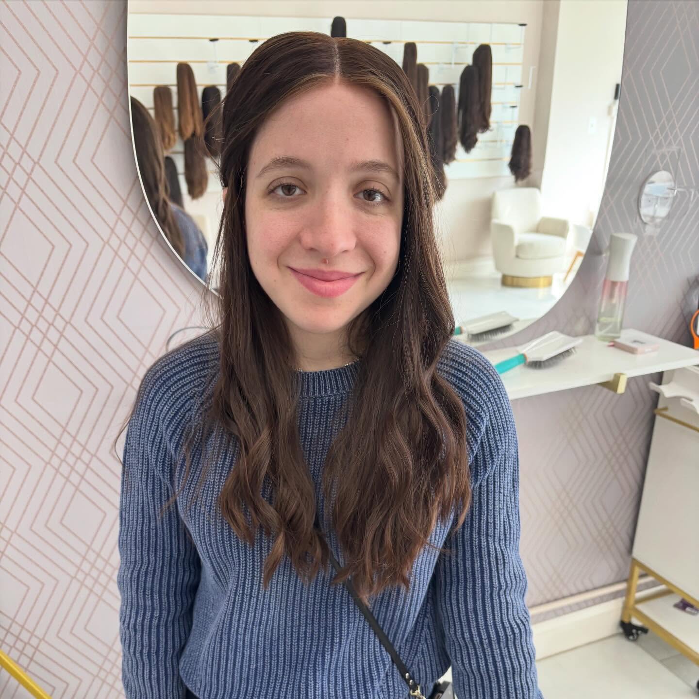 Gorgeous @malkiewigs Nothing like a brand new wig! 💕 #gorgeoushairline