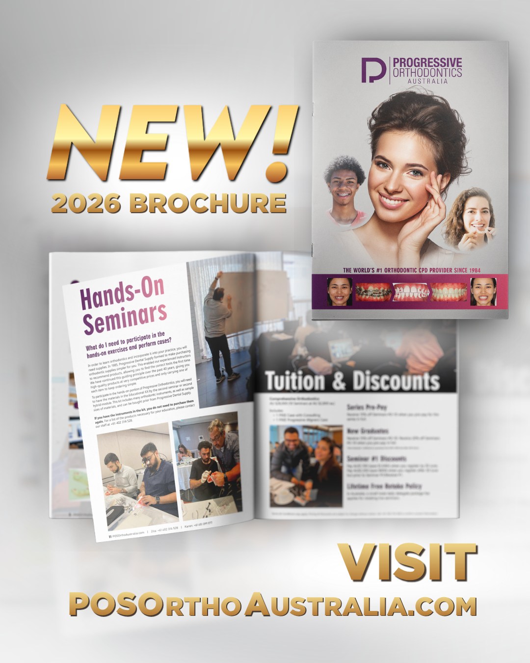 Visit our website and check out our new 2026 Company Brochure! View updated curriculum, learn about our industry-leading #orthoeducation, and discover exciting opportunities to elevate your dental career. 📖👀
#ProgressiveOrthodontics #DentalEducation #OrthodonicEducation #ContinuingEducation