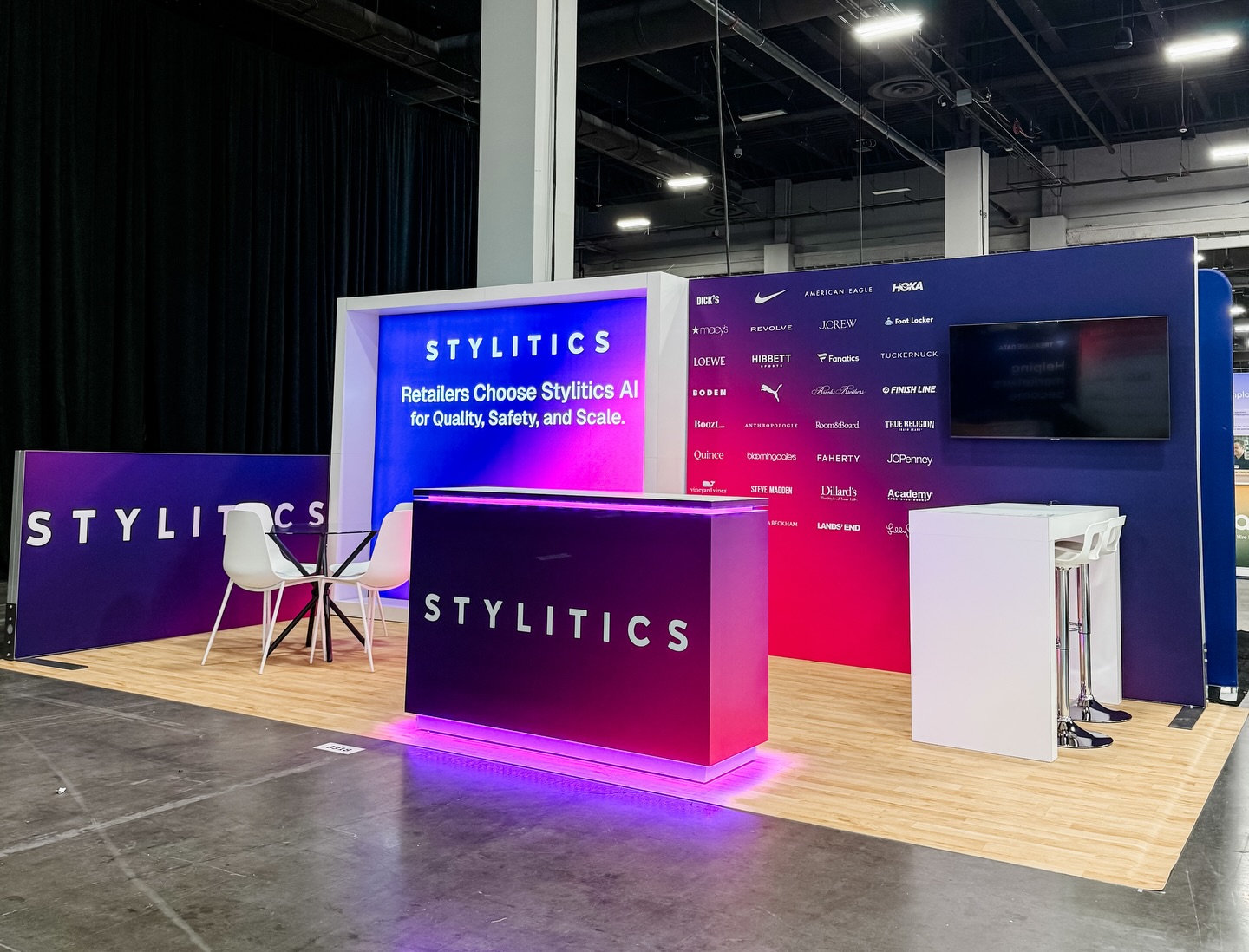 We’re loving @stylitics booth at #shoptalk26 ! ✨
#rentalexhibit #tradeshowbooth #rentalbooth #shoptalk2026