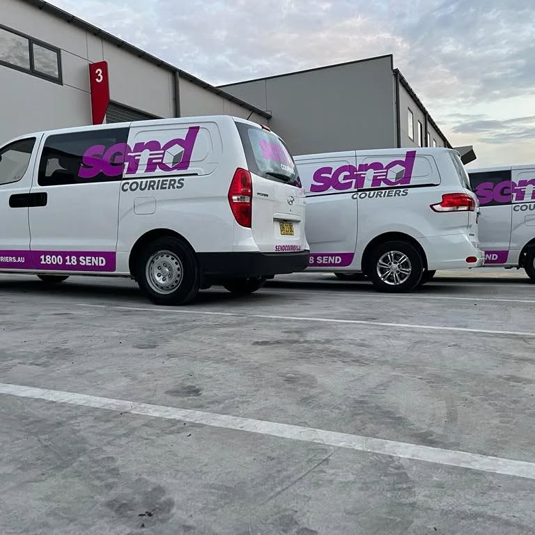 Look out for Send Couriers! Based in Condell Park at the moment, but with a vision to trade Australia wide in the near future!