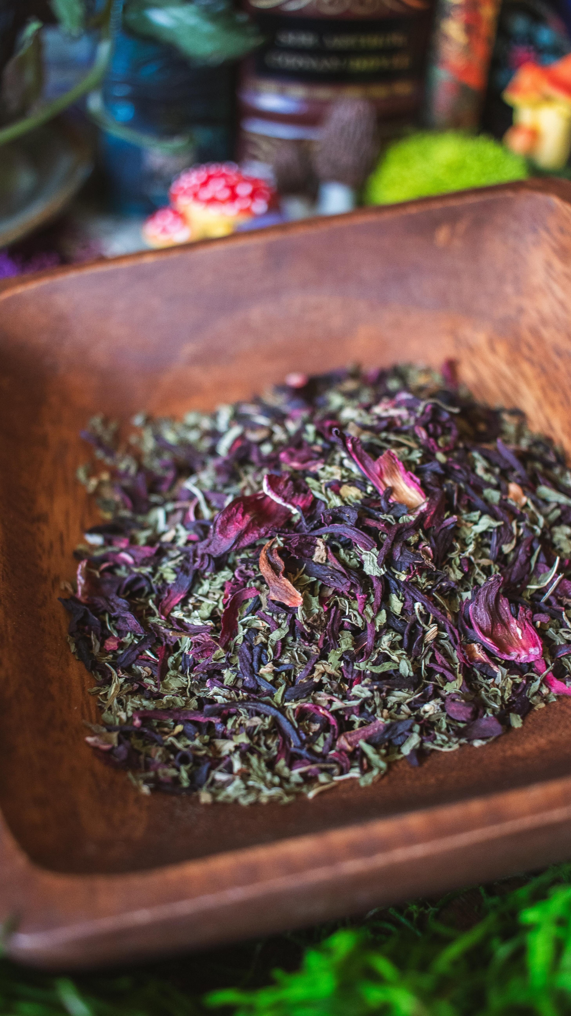 Make our Fairies Garden Herbal Tea with us!
This lovely spring blend is comprised of hibiscus flower and spearmint. Perfect for welcoming the freshness of spring, this tea refreshes your spirit and awakens your senses with every sip.
Light, floral, and soothing, just like a stroll through an enchanting Faerie Garden.
Sip, relax, and let the magic of the season bloom within you 🌸🌱✨
#fairygarden #enchantingtea #storyboundapothecarium #storyboundmagic #teatime
