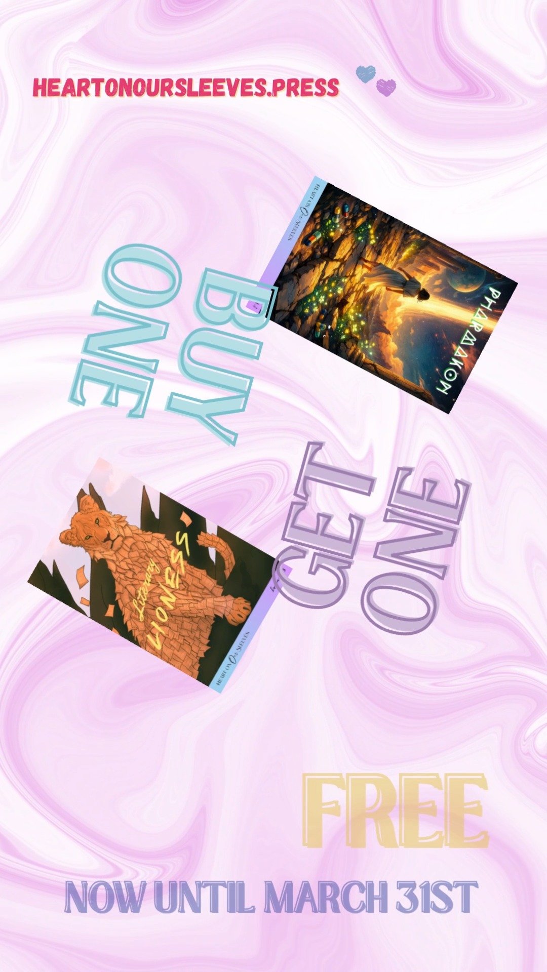 For a limited time! #BOGOsale on #literarymagazines! Purchase any issue (#1-4) and get another issue (or a second copy of the same issue) for free! #writing #indiepress