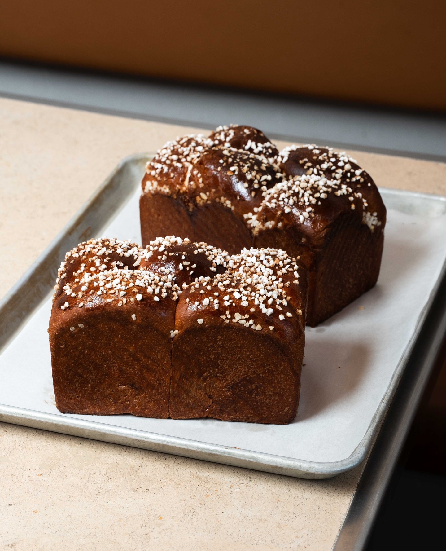 Our Pick for April.
This time of year, we’re baking lots of our Brioche Loaf. A seasonal favourite and the perfect bread for Easter celebrations.
Be sure to pick one up for the long weekend!
#SVBakery #SmallVictoryBakery #BriocheLoaf #LongWeekend