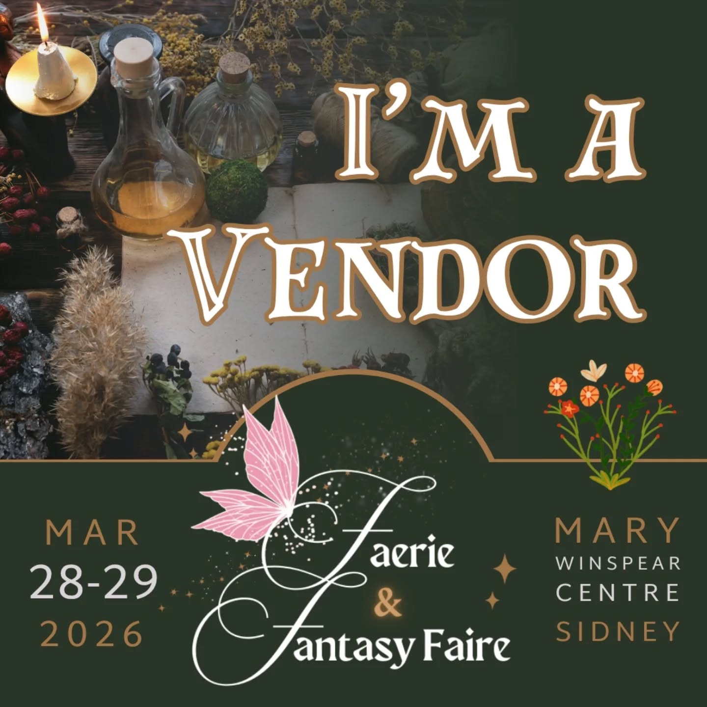 Meet you at the Majestical event the @4wfaerieevents Faerie and Fantasy Faire!
Saturday March 28th 10-5pm
Sunday March 29th 10-4pm
This event is a must experience, explaining it doesn't do it justice.
It's one vendors prepare for, for months (including me)
One people pen in on the calendar to plan their whole weekend around along with performers working out the last cinks before performing in front of hundreds.
See you in @exploresidney @marywinspearcentre
#fairyfair #faerieandfantasyfaire #4wfaerieevents #sidneybc #fantasychildrenstoys