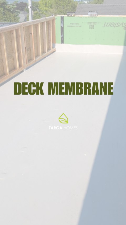 Last in the deck above living space series- the membrane! Thou shalt not leak!!
#highperformancehome #highperformancebuilding #buildingscience #