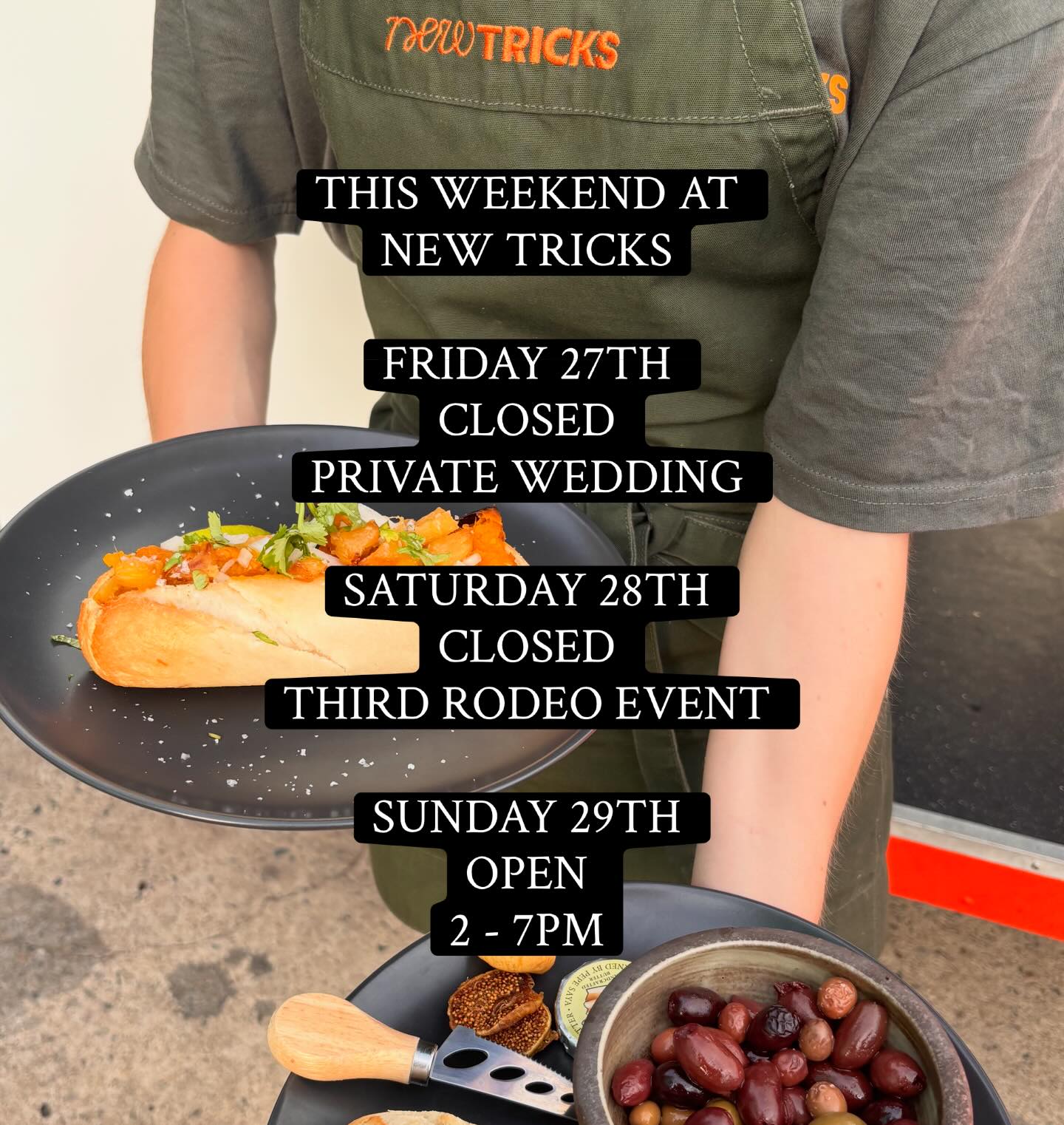 A bit happening this weekend at the distillery! We are closed both Friday and Saturday to the public as we are booked out for functions, but please come in and see us on Sunday for a cheeky gin to finish the weekend 🍸