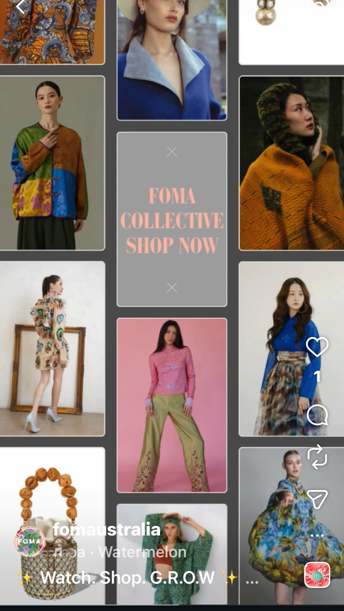 ✨ Watch. Shop. G.R.O.W ✨
Every piece on FOMA Collective is more than fashion — it’s a designer’s journey to scale, visibility, and success. Curated through the FOMA GROW Framework, these designs are crafted to stand out and built to thrive.
The FOMA GROW Framework empowers designers through:
• Global & Industry Networks
• Runway & Readiness
• Online & Commercial Pathways
• Wider Visibility
🔗 Explore the collection and know more about the GROW framework via links in bio!
🛍️ Own a piece of fashion designed to grow — and don’t miss FOMA 2026 this November at Powerhouse Parramatta, where these collections come alive on the runway.
#FOMA #GROWFramework #FOMACollective #ShopNow #LuxuryFashion #EmergingDesigners #SupportLocal #FashionEcosystem