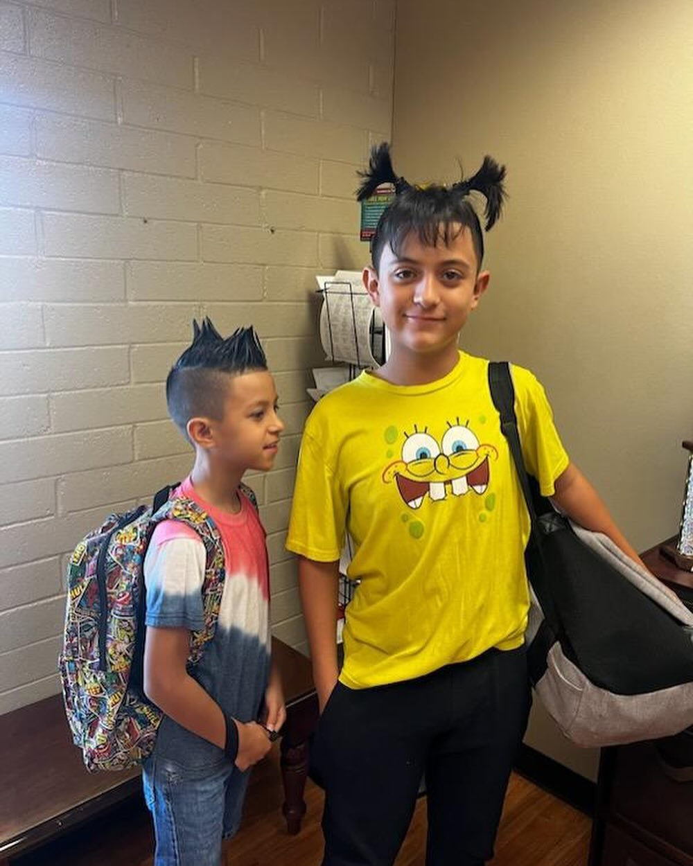 Day 3 of Spirit Week…Crazy hair/hat day!!! We had some amazing hairstyles 😎
#adpeagles #friendlyhouse #schoolspirit #phoenixelementary #charterschool