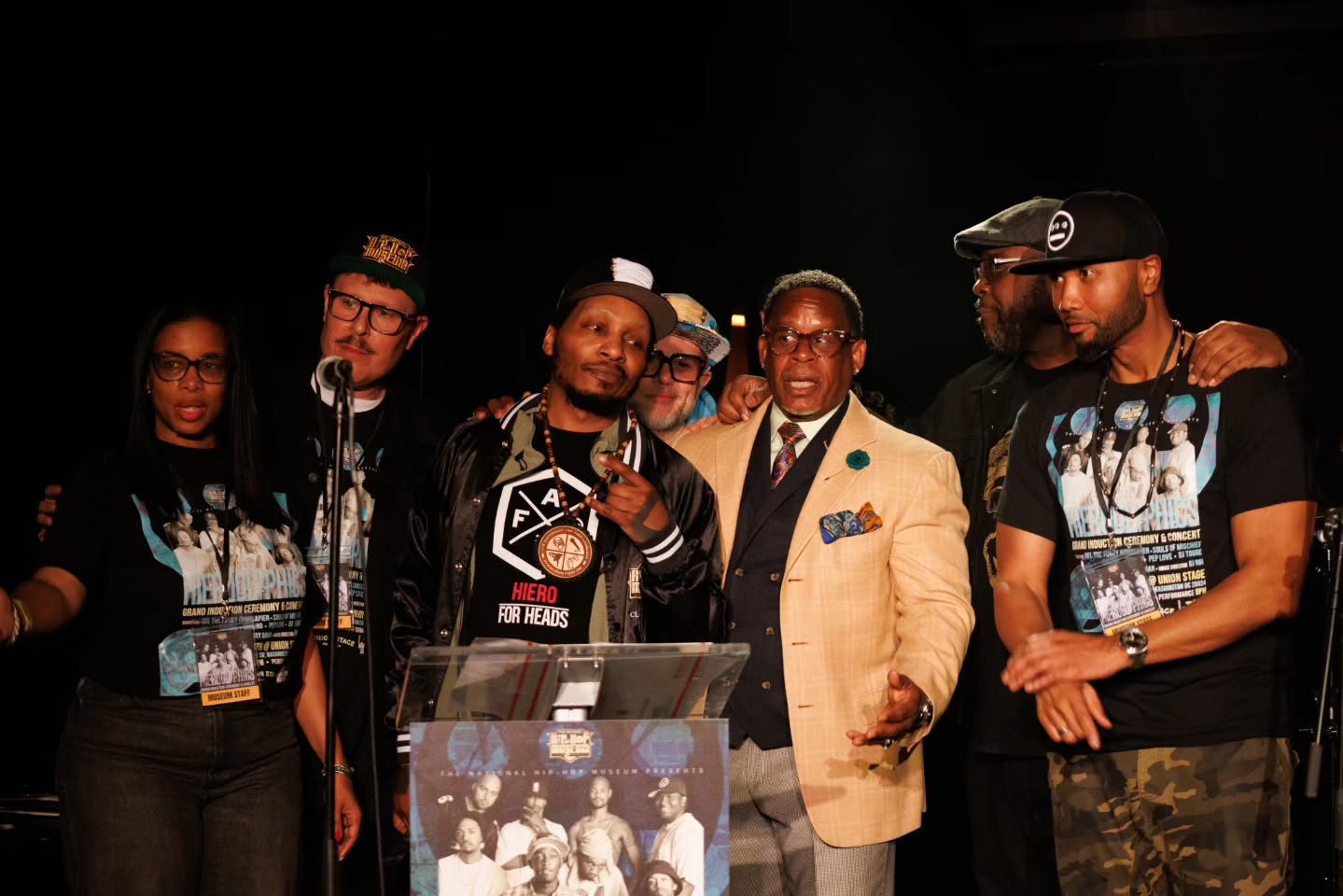 🏆About last night Grand Induction Ceremony for @therealhierocrew @soulsofmischief @casualrapgod @delhiero @hierodomino @djtourehiero
📸 by @allseeingayo
📜Founder @djboom_lv
🎤Executive Director @mastergeesugarhill
🎙Historian @jayquan.hiphop.historian
🎧Music Director @dj_rbi
📽Director @wvision.co and @nicklight01
🖼Resident Artist @sceneism7art
🧢Fashion Director @trueheadzclothing
🎂Fabricators @espazino @alwowcreations
🏅Fabricator @buckeydavis
🎨Chief Curator @anotherredsummer
💻Digital Director @iamclbonline
🎭Ambassadors @hiphoptrooper
@theblingkingz
🎨Creative Director @ajkatzart
🎁Retail Director @ericaparm
🎥Videographer @birthofhiphop
🚘Transportation Director @mnmmmark
🎼Archival & Talent Director @geechiedanofficial