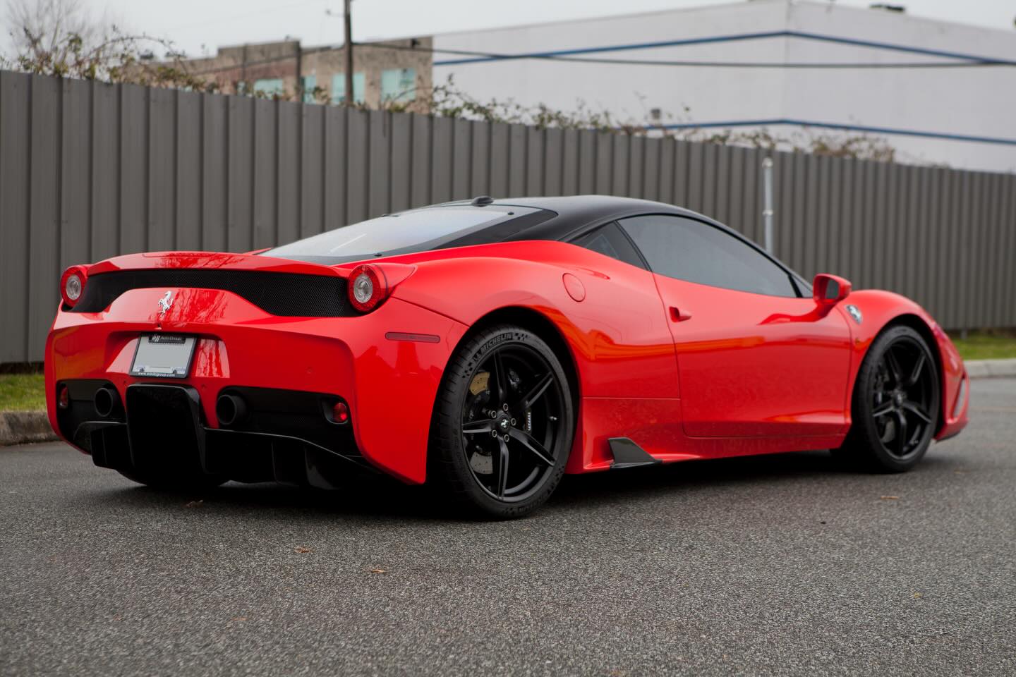 Our newest edition to our Inventory. 2015 Ferrari 458 Speciale. This is an EX-USA vehicle with just over 10k miles. It is a flawless example of a Rosso Scuderia stripe delete vehicle with all recent service completed. With an absolutely stunning interior of black and red alcantara with a rare red alcantara headlining, this is a true collector Speciale.
Inquire Within…