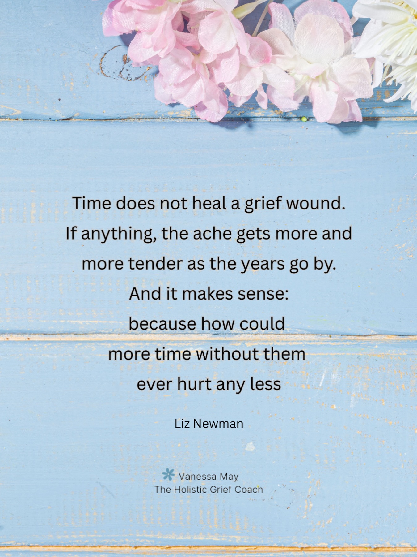 People assume time heals all things, including grief - and in some cases it might. But if the loss is catastrophic to your entire existence, then that’s very unlikely to be the case. Because how could more time without them ever hurt any less ❤️🩹
.
#griefquotes #griefsupport #bereavedmother #widow