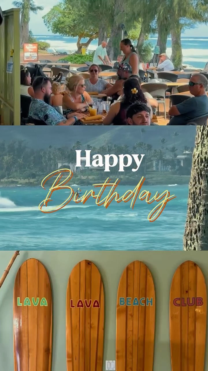 What are your favorite memories at Lava Lava Beach Club Kaua'i?
✨ 10 Years of Lava Lava Magic ✨
Mahalo for the sunsets, the celebrations, the music, and the memories made right here with us by the ocean.
Here’s to everyone who’s shared a table, a laugh, and a moment with us at Lava Lava Beach Club Kaua'i. 🌊🥂
#LavaLavaTurns10
#kauai #lavalavabeachclub #hawaii #holiday