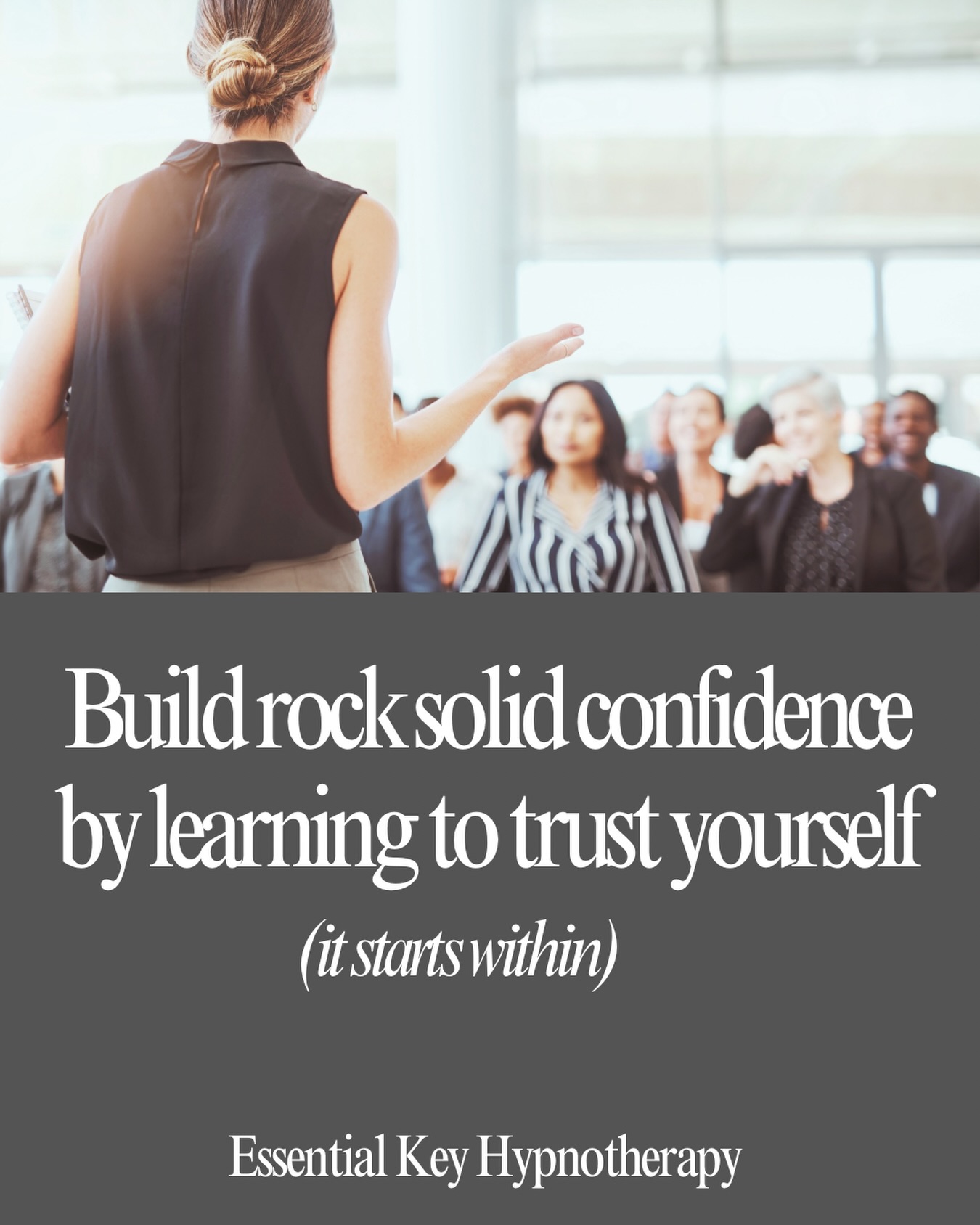 There is something powerful that happens when we stop looking outside of ourselves for permission… and start building a relationship with our own mind.
Rock solid confidence is not about being the loudest in the room or having it all figured out. It is about knowing that no matter what comes our way, we can meet it and move through it.
• Self trust is built in quiet moments.
• When we keep a promise to ourselves.
• When we speak up even when our voice shakes.
• When we choose differently, even if it feels unfamiliar.
And here is the part most people do not realize…if our subconscious has been wired to doubt, second guess, or play small, it will keep pulling us back into those patterns no matter how much we “try” to think positively.
This is where hypnotherapy comes in.
Instead of forcing confidence on the surface, we begin to shift what is happening underneath it all. The beliefs, the patterns, the internal dialogue that quietly shape how we show up every single day.
Because when self trust becomes our baseline, everything changes.
Our decisions feel clearer.
Our boundaries feel stronger.
Our voice feels like our own again.
We stop asking, “Can I do this?”
And start knowing, “I trust myself to figure it out.”
If you are ready to build that kind of confidence from the inside out, let’s connect. 🔑