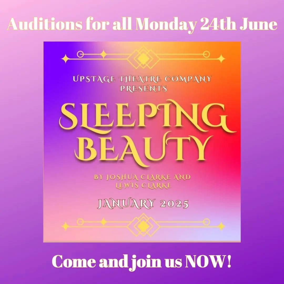 UpStage Theatre Company are excited to welcome new members just in time for the 24/25 panto season!
Just click the link in our bio to find out how you can join the cast of Sleeping Beauty.
ALL welcome!
Come and join the UpStage family.
#panto #pantomime #communitytheatre #amdram #loughton #loppinghall #sleepingbeauty