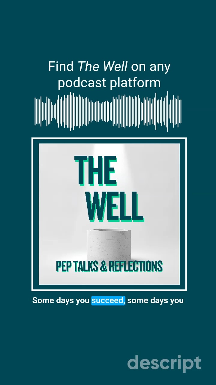 Episode Title: Respect Yourself While You Figure Things Out
Podcast: The Well: Pep Talks & Reflections
Host: Elle Woodworth, RD
Episode Description
If youâve ever felt frustrated with yourself for not being further alongâor thought, âI should have this figured out by nowââthis episode is for you.
Todayâs reflection centers on a simple but powerful reminder: youâve never been this version of yourself before. Growth requires learning, experimenting, and navigating new habitsâand that process deserves respect, not criticism.
In this episode, we explore how progress often looks messy, why self-judgment can slow your growth, and how practicing self-respect in the middle of the process can help you build confidence, consistency, and sustainable change.
https://rss.com/podcasts/eatwellpep/