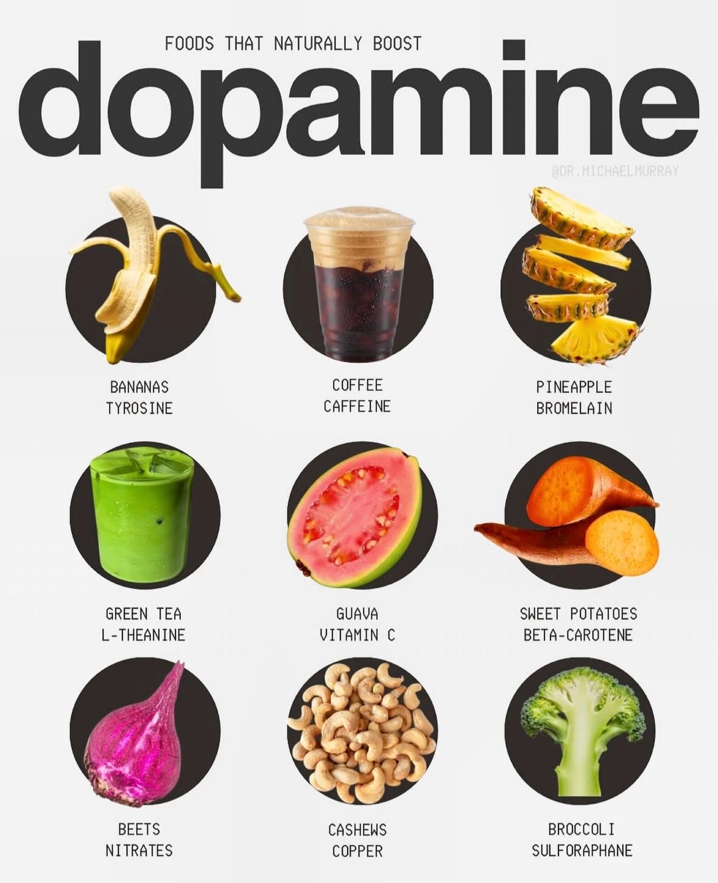 Some foods can naturally support dopamine and mood. Think protein-rich options steady energy and brain support. It’s less about quick fixes and more about consistently fuelling your mind in a way that helps you feel more balanced, focused, and emotionally steady.
#mentalhealth #dopamine #selfcare #wellbeing