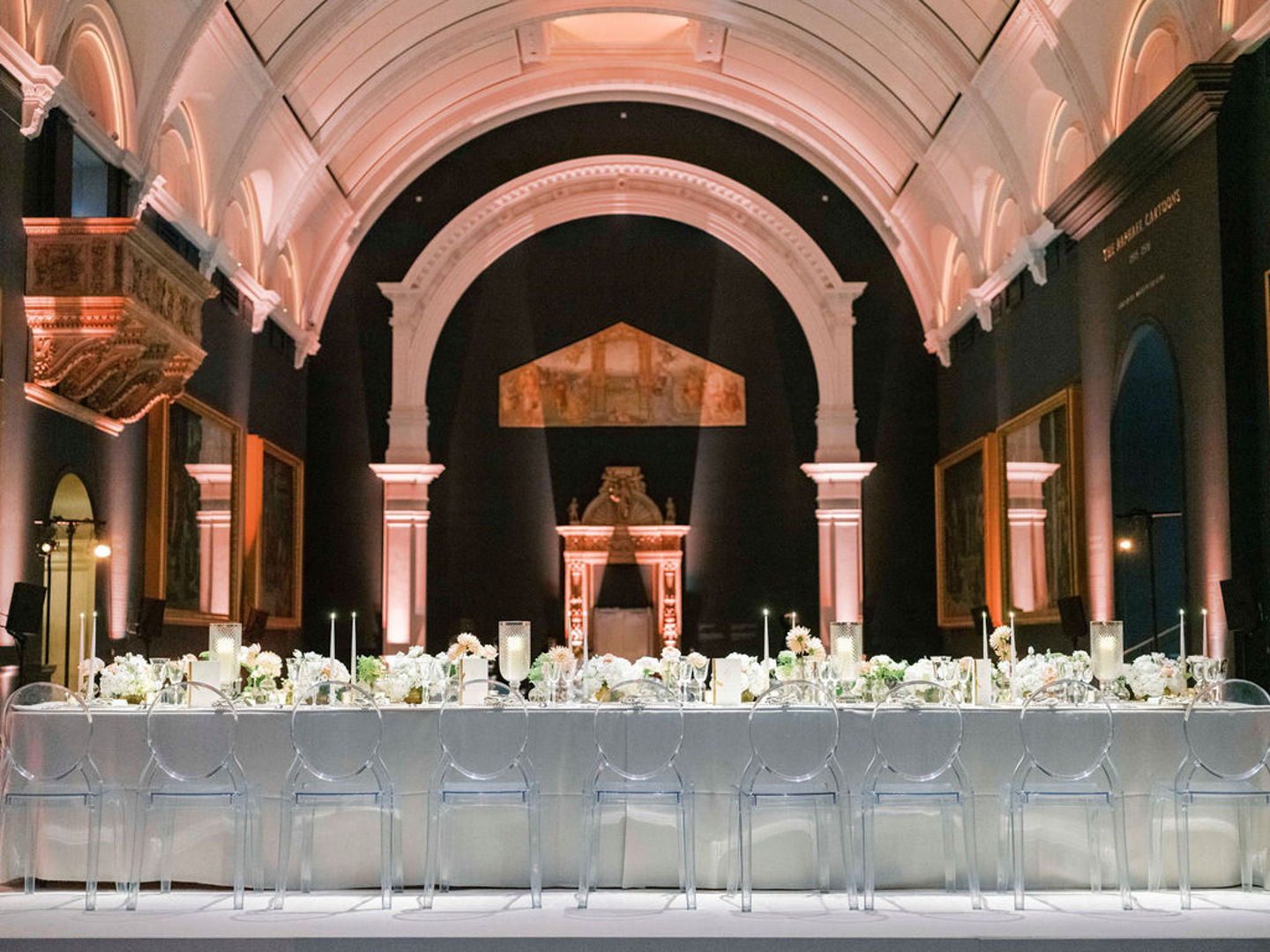 The Power of Lighting
Never underestimate the transformative power of lighting.
The same space that's elegant by day becomes utterly breathtaking when bathed in the perfect glow. Here, soft blush tones accentuate centuries-old architecture, creating an atmosphere that's both intimate and awe-inspiring.
This is where technical expertise meets artistic vision.
Stunning production from the fab team @bespokeeventslondon in another one of my all time favourite venue, the V&A museum @vamevents
Photographer: @camillaarnholdphotography
-----------
Videography: @thewedding_filmmakers
Main wedding photographer @barkerevans
Venue: @vamevents
Florals: @pandpflowers
Production (V&A): @bespokeeventslondon
Catering (V&A): @letticeevents
Entertainment:@alrmusic / @sternbergclarke
Table Decor @duchessbutler
#weddingplanner #luxuryweddingplanner #weddingplanning #engaged #planningmywedding #ukweddingplanner #weddingplanneruk #devonweddingplanner #weddingplannerdevon #2026weddings #2027wedding #luxuryweddingplannerlondon #londonweddingplanner #partyplanner #devonwedding #dorsetwedding #ardourandbowevents #weddinglighting #weddingdesign #weddingreception #luxuryweddings #venuetransformation #heritagevenue