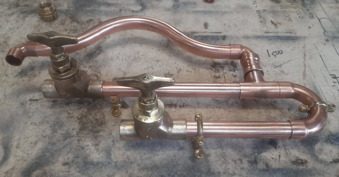 Because symmetry isnt everything, for forward thinkers; introducing our Linear swivel set for sinks or baths with gun metal taps. Unique, compact to suit your space.. Might call it the trombone.. dimensions adjustable.
On the website soon.. Get in touch for any Q's...
