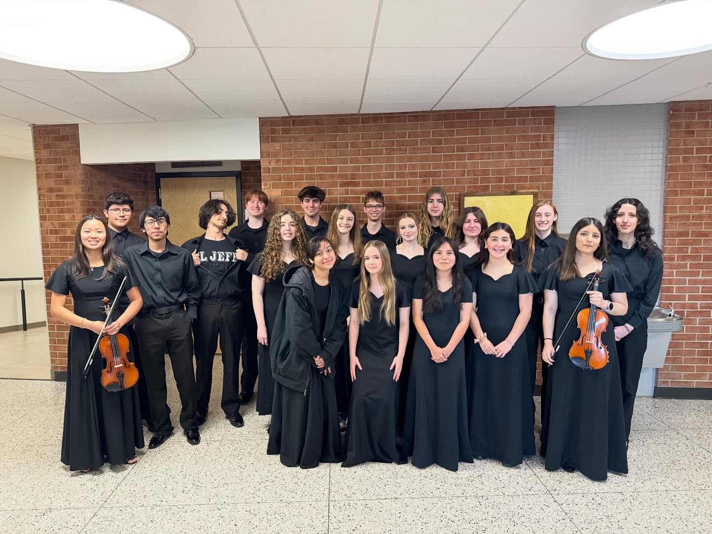 We are proud of our 19 FHS students for their participation at All-County Orchestra this weekend! 🎻🎼
