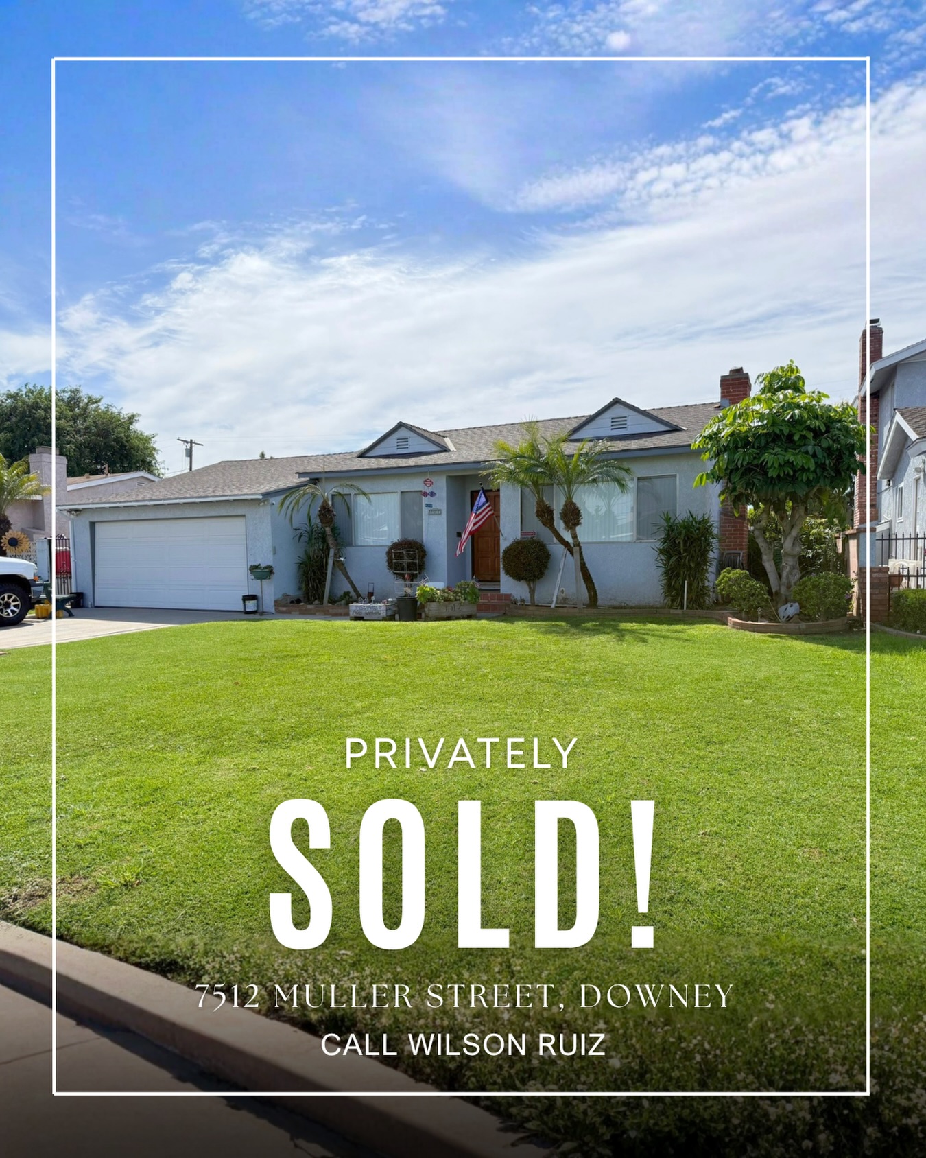 Sold🔑✨
7512 Muller Street, Downey CA 90241
Sold Privately AS-IS!🏡
A very simple clean private transaction from start to finish.
Want to sell yours privately?
Give me a Call or DM!
📞 (562) 818-2917
Or submit a form on my website to get started, link in bio!
#downey #whittierrealtor #socalrealestate #socalrealtor #downeyhomes