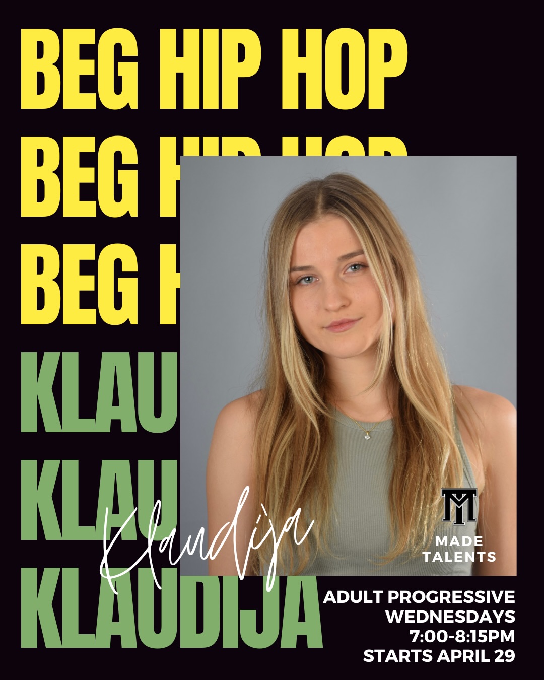 🚨 Progressive alert! 🚨 3 & 4/4
Calling all adult dancers! If you’re looking for a way to hone your skills AND show them off by performing in a live showcase, this is the chance for you! Get your groove on every Wednesday with Klaudija and learn fundamental hip hop steps; or if you’re looking for some high octane fun & want an energizing start to your weekend, come try K-pop with Nikki! Whichever progressive you choose, you’re guaranteed to have a good time! 🤩 check the link in our bio for more details & registration.
.
Not quite what you’re looking for? Be sure to check our previous posts for our Femme Hip Hop and Heels progressive offerings!
.
.
.
#madetalents #adultprogressive #hiphopprogressive #vancouverkpopclass