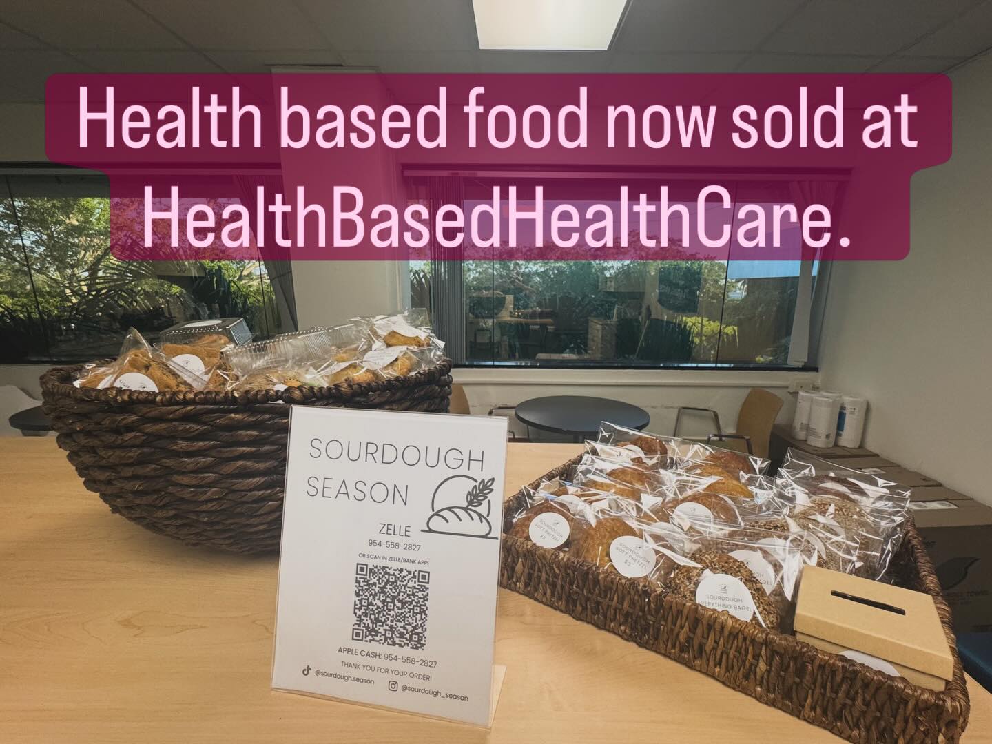 @sourdough_season offering some healthy items for our office. Loving life!