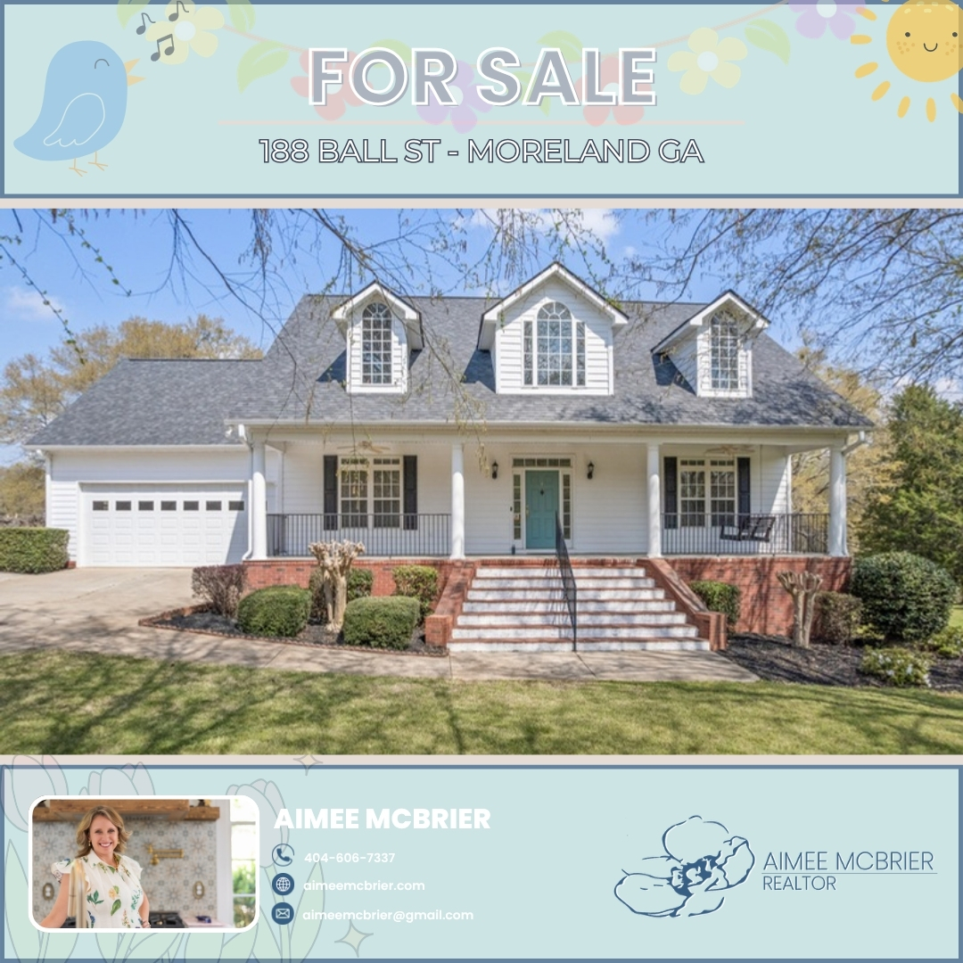 ‼️NEW LISTING‼️
OPEN HOUSE: SATURDAY, MARCH 28TH; 1PM TO 3PM
🏠 188 BALL ST
🛌 3
🛀 2
📐 3,644 SQ FT
💰 $549,000
Extensively updated since 2020, this move-in-ready home offers the perfect blend of timeless curb appeal, updated finishes, and flexible living space designed for today's lifestyle. This inviting exterior sets the tone for what's inside. Step into a bright, open-concept main living area filled with natural light and anchored by a cozy fireplace and custom built-in cabinetry. Luxury vinyl plank flooring flows seamlessly throughout the main living spaces, creating a cohesive feel. The fully renovated kitchen is a true centerpiece, featuring a peninsula with seating, granite countertops, stainless steel appliances, and freshly painted cabinetry. Thoughtfully opened by removing a partial wall and lowering the bar, the kitchen now offers improved flow and sightlines into the living area-perfect for entertaining. Can you just imagine hosting in this gorgeous home? A newly added pantry and enhanced laundry room cabinetry provide exceptional storage and functionality. The home continues to impress with flexible upper-level space, including a spacious finished bonus room ideal for a media room, playroom, or home office. In addition, a large walk-in attic offers incredible potential-whether for storage or future expansion-giving buyers room to grow and add value over time. Fresh interior paint enhances the home's clean, updated look, while updated doors and windows leading to the deck from both the kitchen and primary bedroom provide abundant natural light and easy indoor-outdoor living. With new trex decking and railings, the deck is a great option for relaxing or entertaining. Additional exterior improvements include tile on the front porch and a concrete retaining wall, further enhancing both function and curb appeal. Major system and appliance updates provide peace of mind: New roof (04/2023), Exterior painted (2023).
#morelandrealestate #aimeemcbrier #aimeemcbrierrealty #stapletonmedia @pathfinderrealtyga