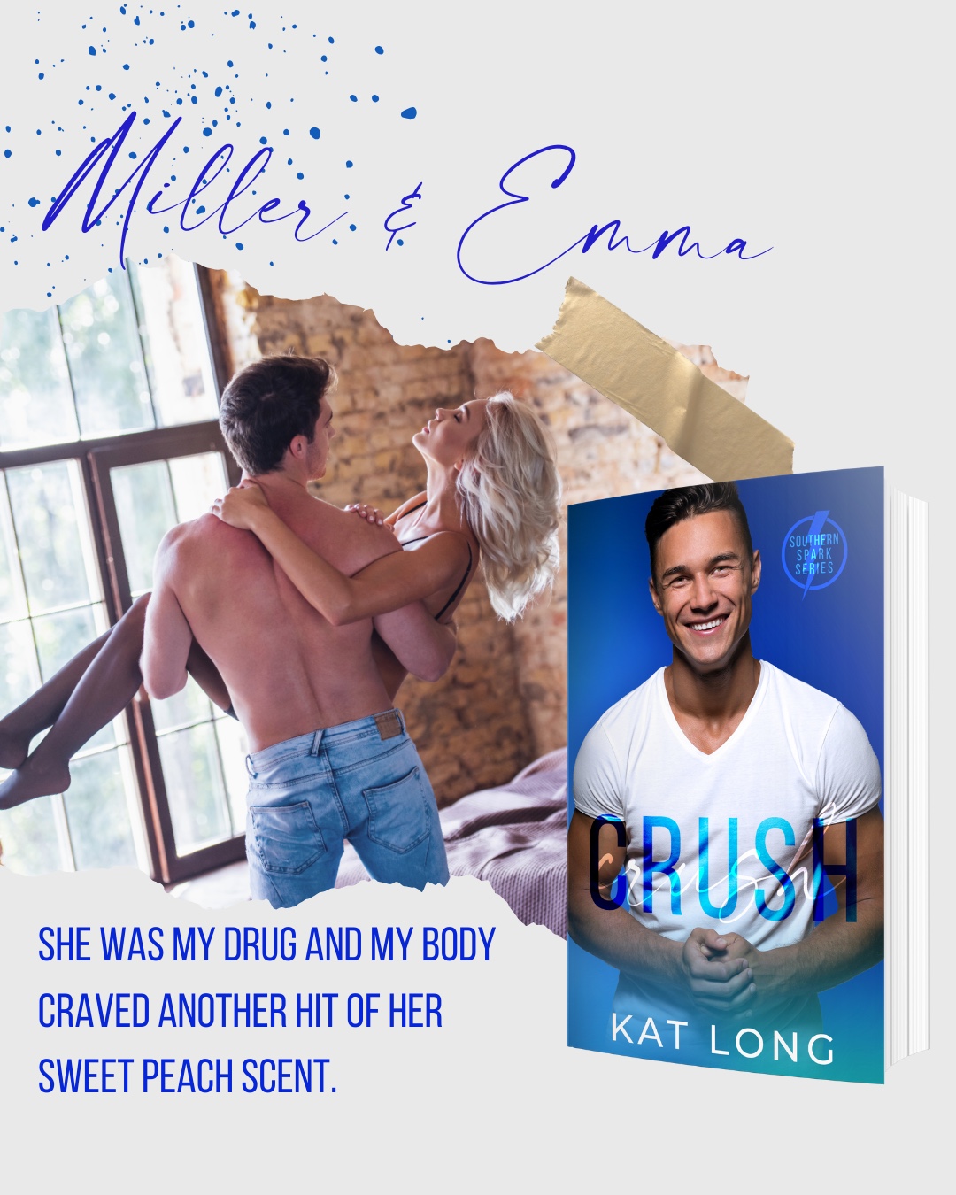 Forever was never part of the plan, but it had been right there the entire time.
𝗪𝗵𝘆 𝘆𝗼𝘂’𝗹𝗹 𝗹𝗼𝘃𝗲 𝘁𝗵𝗶𝘀 𝗿𝗼𝗺𝗮𝗻𝗰𝗲:
🔨 Romcom
☕️ Friends with Benefits
🔨 He Falls First
☕️ Insta-lust
🔨 Cinnamon Roll Hero
Continue the Southern Spark series today! 📚 Read Crush FREE today in KindleUnlimited!
#contemporaryromance #officeromance #southernsparks