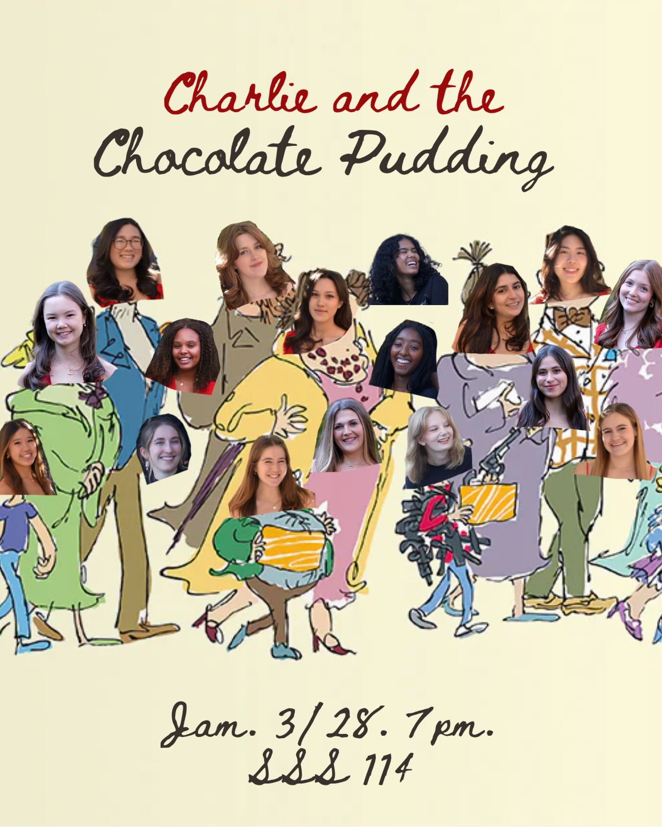 Proof Jam!! This Saturday at 7pm in SSS 114! Ticket link in bio 🍫✨
