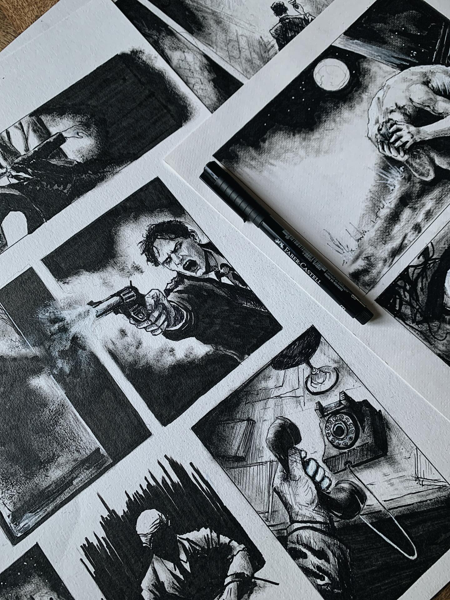 👁️👁️☠️. #illustration #comics #lovecraft #hplovecraft