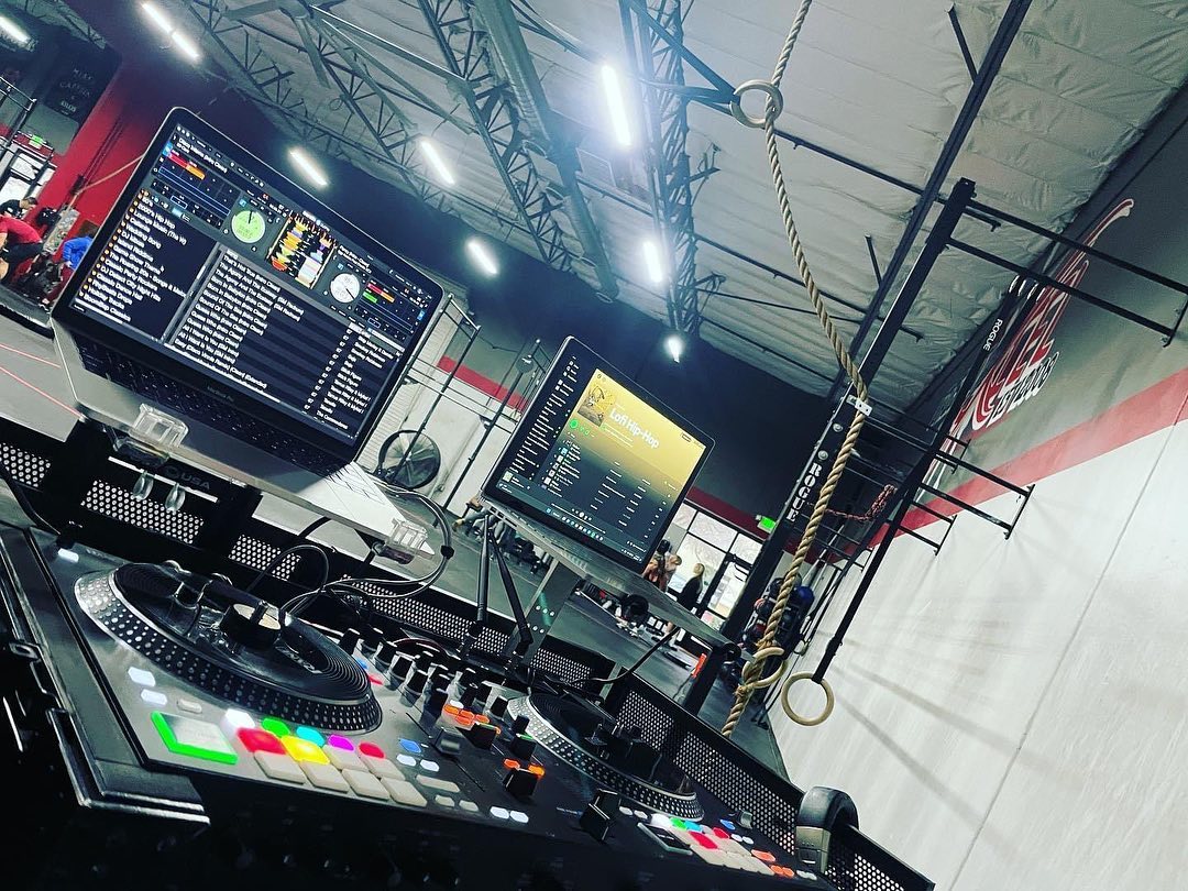 @rhybeats one of our sexiest DJs is up early this morning handling business! If you want to see a fit DJ make sure to follow our guy!
