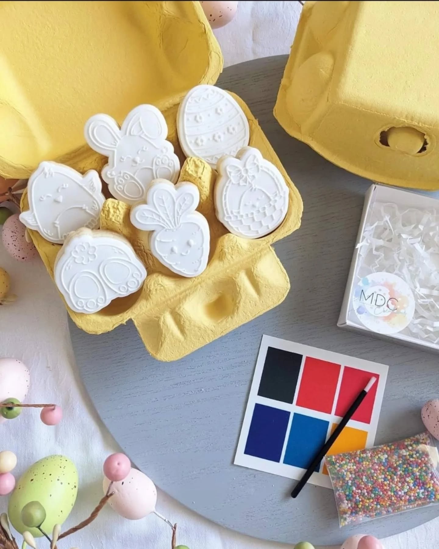 Our 2026 Easter Collection is officially live & ready to make your celebrations extra sweet 🧡
From cute to delicious, we’ve got the perfect treats for gifting, sharing, or indulging 🍪
Don’t wait… these goodies disappear FAST 👀
📦 Pick up from Oakhurst, 2761 or WOTSO Blacktown & postage available
⏰ Orders close Saturday 28th March, 11:59pm AEDT
Hop to it ➡️ www.mdccreations.com.au
#eastergift #eastercookies #eastereggs #eastercookiegiftboxes #eastereggs