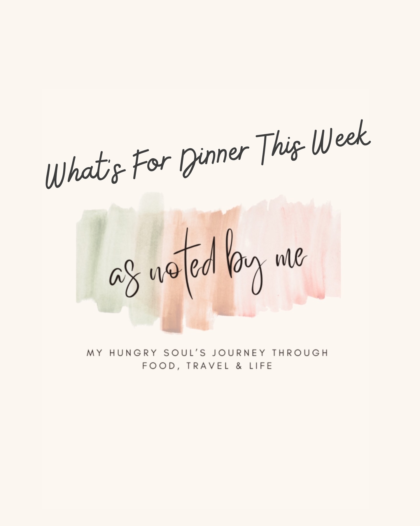 This week’s lineup is bringing a little comfort, a little flavor, and a whole lot of easy wins to the table.
Monday – Beef Stroganoff
Egg noodles + ground beef = a nostalgic, creamy comfort dish straight from my childhood (and the recipe came from the back of the Creamette’s noodle bag).
Tuesday – Crispy Slow-Cooker Pork Carnitas
Set it, forget it, then crisp it up—perfect for tacos, bowls, or straight off the pan.
Wednesday – Chicken Teriyaki Burgers with Sesame Slaw
A fresh twist on burger night where sweet, savory teriyaki is paired with a crisp, flavorful slaw.
Thursday – Leftovers
The golden rule—no cooking, just enjoy it again.
Friday – Baja Fish Tacos
Fresh, light, and the perfect way to roll into the weekend.
Bonus Cocktail – Pineapple Basil Smash
Bright, refreshing, and a little tropical twist to sip on.
Simple meals, happy people, and a week of kitchen wins.
Happy dinner prep,
As Noted By Me
#whatsfordinner #asnotedbyme #atmytable