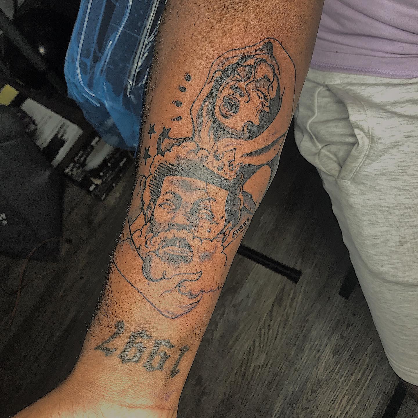 ✊🏾 #lavanwrighttattoos