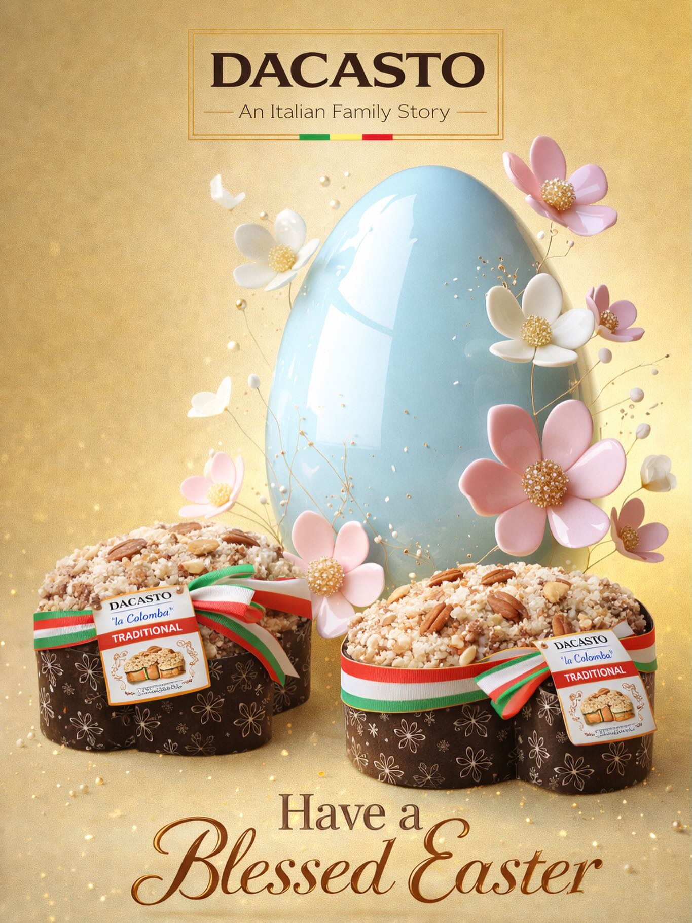 Easter, the Italian way 🇮🇹✨
Sweet traditions, handcrafted with love.
Celebrate with Dacasto. 🐣🌸
#DacastoGourmet #EasterTreats #LaColomba #TorontoEats #ItalianTradition