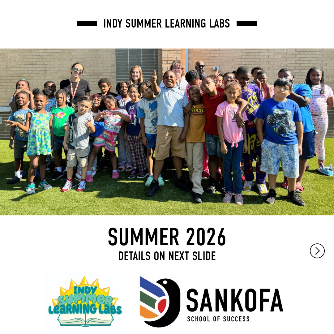 WE ARE SO BACK!!!
Please share this with anyone that is looking to enroll their child in summer school.
For a 6th straight year, Sankofa will be offering the Indy Summer Learning Labs program from June 15th through July 17th.
For more information, reach out to our Program Director, Coach Wooldridge.
Please enroll using the link below:
https://www.indysummerlearninglabs.com/enroll