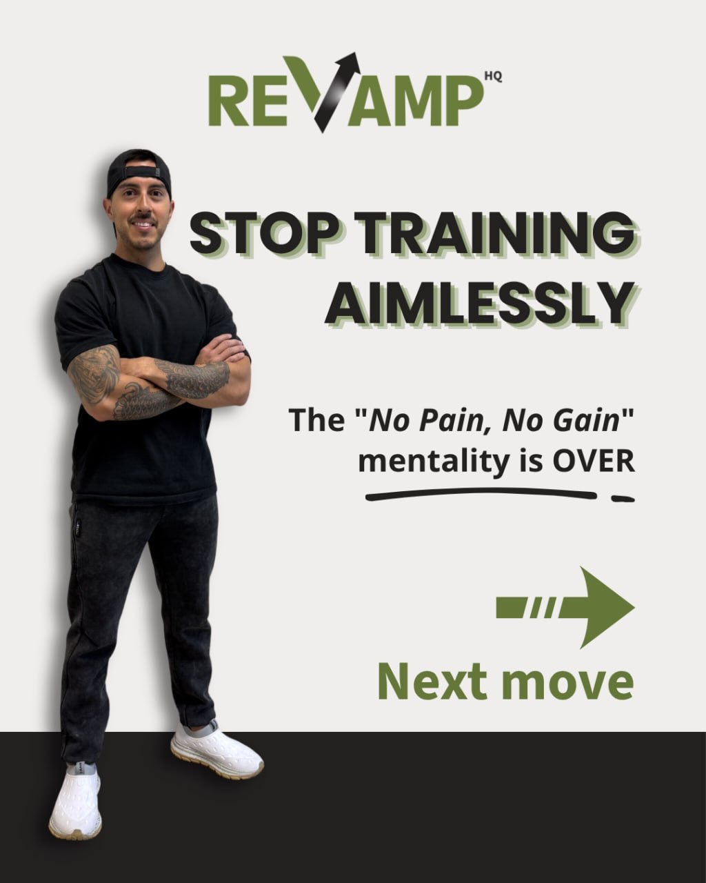 Fitness shouldn’t be a chore, it should be the best part of your day. We’re building a community our clients want to be a part of. A gym in Williamsville that emphasizes longevity, while focusing on quality over quantity. Join us April 18th and see what a sustainable standard looks like. #RevampHQ #716Fitness #WilliamsvilleNY