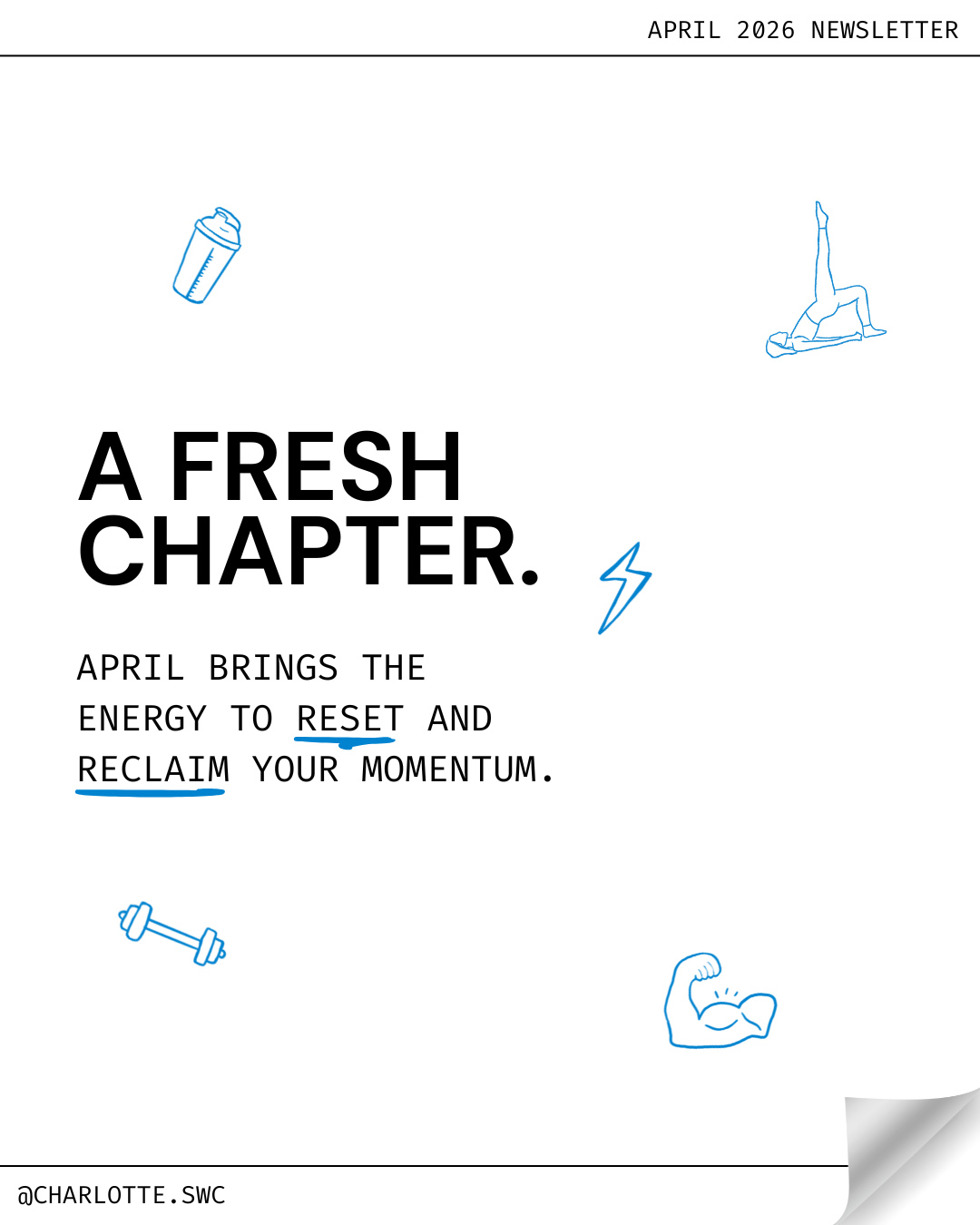 April at SWC = reset + momentum. Swipe for all the details →
