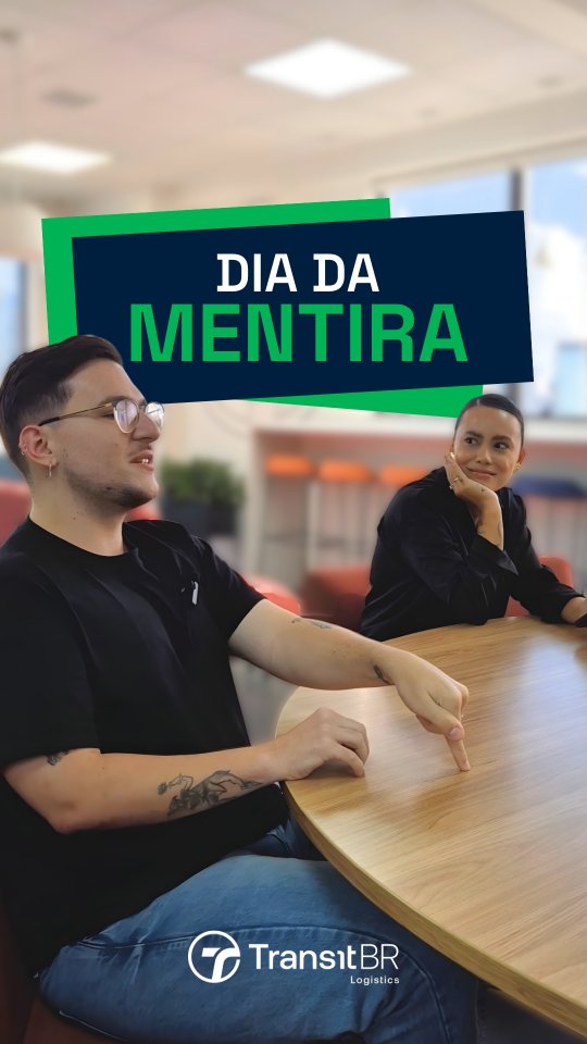 Todo escritório tem aquele colega que:
– Já virou amigo de celebridade;
– Já viajou por 30 países;
– Quase entrou no BBB;
– tem um primo na NASA;
– e sempre começa com “acredita que eu...”
Hoje é 1º de abril: dia de deixar ele brilhar! 😂
#TransitBR #DiaDaMentira #Trending #Humor