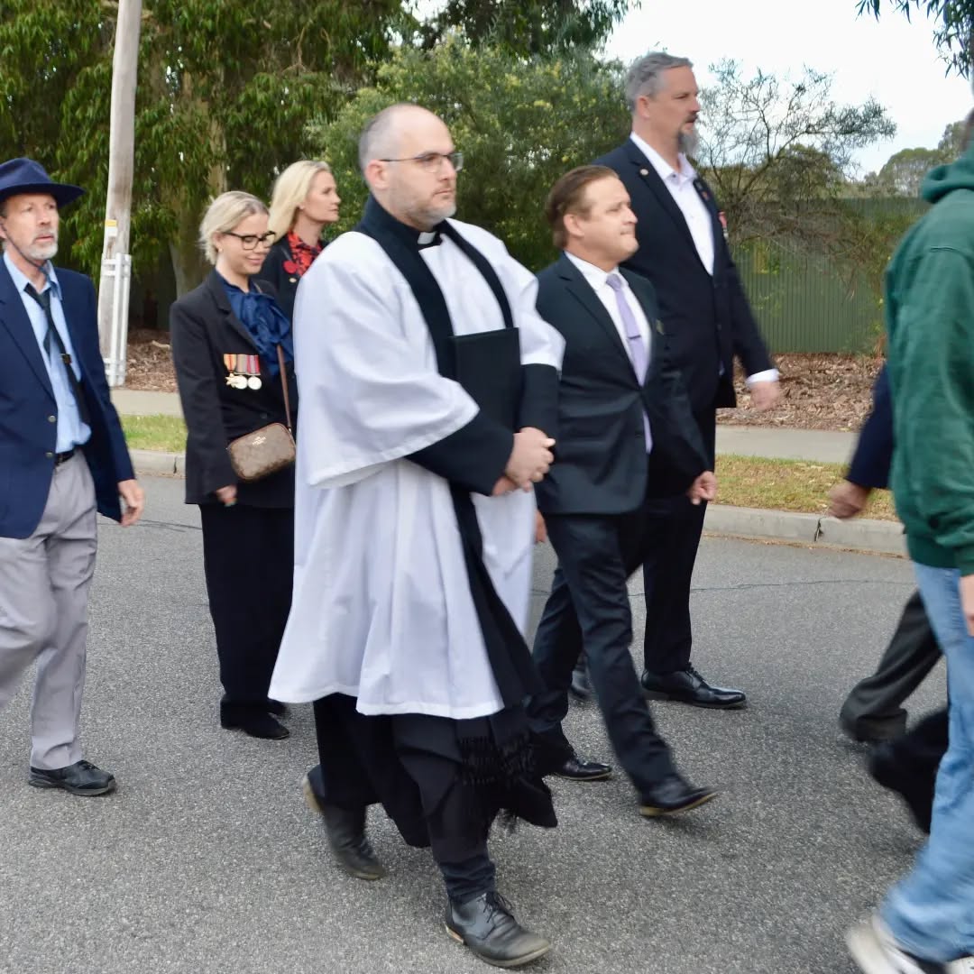 #anzacday #anzacday2024 #lestweforget @city_of_canning #anglicanparishofcanning #saintmichaelandallangels #padre #cityofcanning #rslwa
