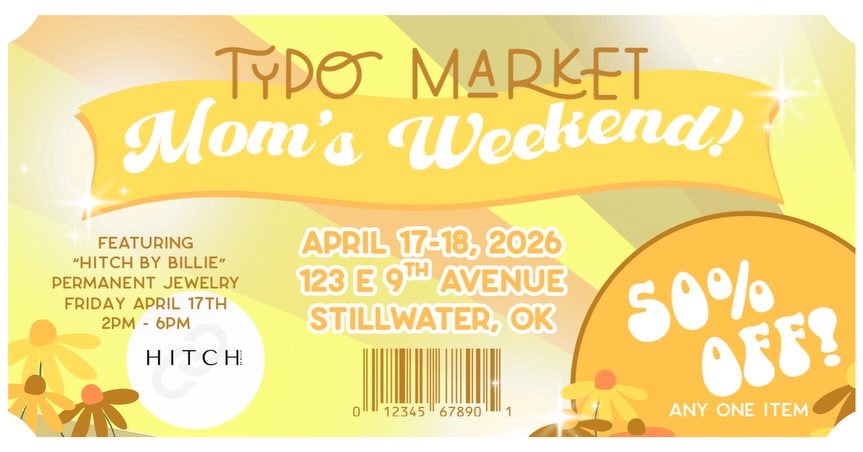 🚨PROMO ALERT🚨 who will get one of the FIVE golden coupons worth more than double our regular coupons (second pic) for our Mom’s Day Sale coming up on April 17th and 18th?! These will be given away randomly with a purchase made between Friday, March 27th and April 16th! What a grand weekend it will be 👏🙌☺️