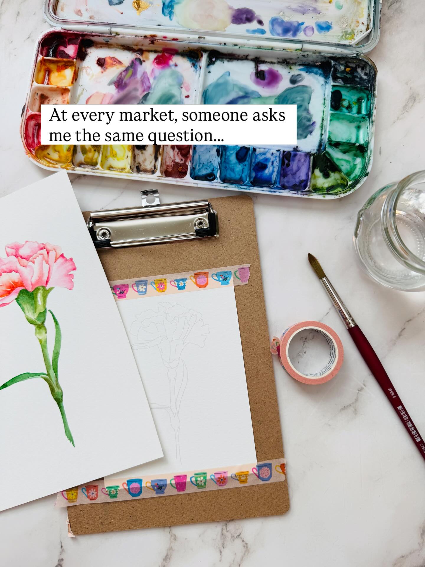 One of the most frequent question I get about my watercolor kits: “Are the paints really as brilliant as the cover image?”
Swipe to find out what I actually think. 👉
Spoiler: a camera simply cannot capture what these paints can do in real life. The saturation, the vibrancy it’s something you have to see in person.
The original painting that inspired this kit? It glows. And the paints inside? They’re every bit as vibrant!
If you’ve been on the fence wondering whether the kit lives up to the cover, I hope this settles it. 🎨
What other burning questions do you have about the watercolor kits? Comment below 👇
#watercolorkit #watercolor #landaruenart #landaruenartshop