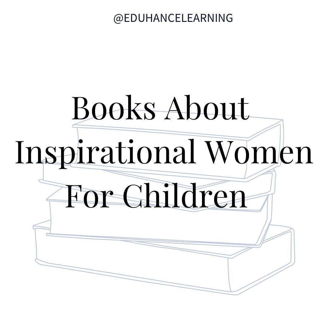 Following International Women’s Day recently, we have put together a small selection of recommended books about inspiring women for children. Are there any more that you would add to the list? ✨