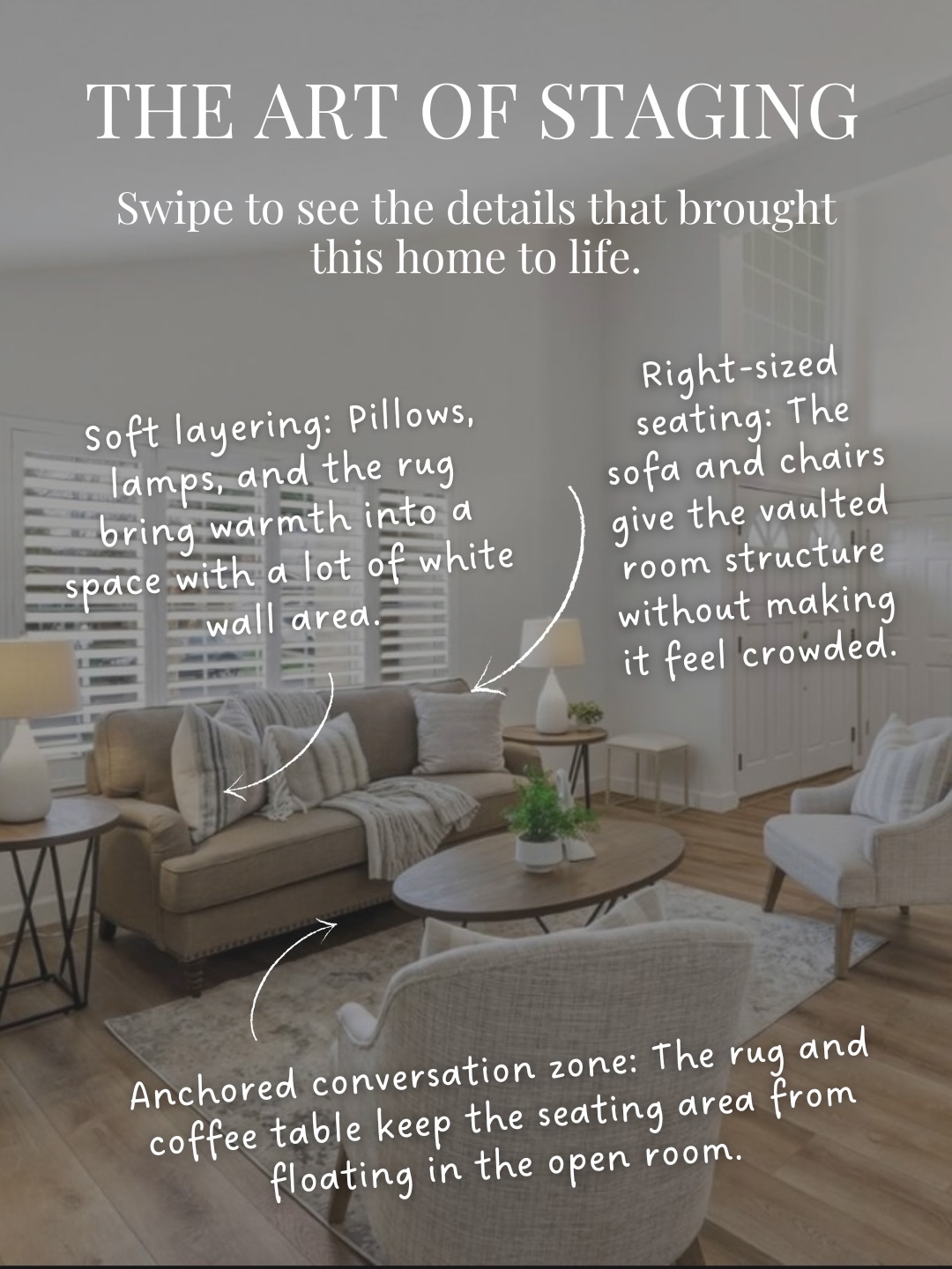 This project is a good example of how small design decisions change the way a home reads.
The great room in this Pleasanton home was softened with right-sized seating and layered lighting. The dining area was grounded with darker wood and upholstered chairs. The bedroom was kept simple so the focal point stayed clear. And outside, the patio and gazebo were staged as separate destinations, which made the backyard feel larger and more usable.
That is the art of staging. Not adding more, but choosing what the space actually needs.
Elite Staging and Design provides home staging in Alameda County, Contra Costa County, and Solano County.
Ready to make your listing stand out? Contact us for a staging consultation.