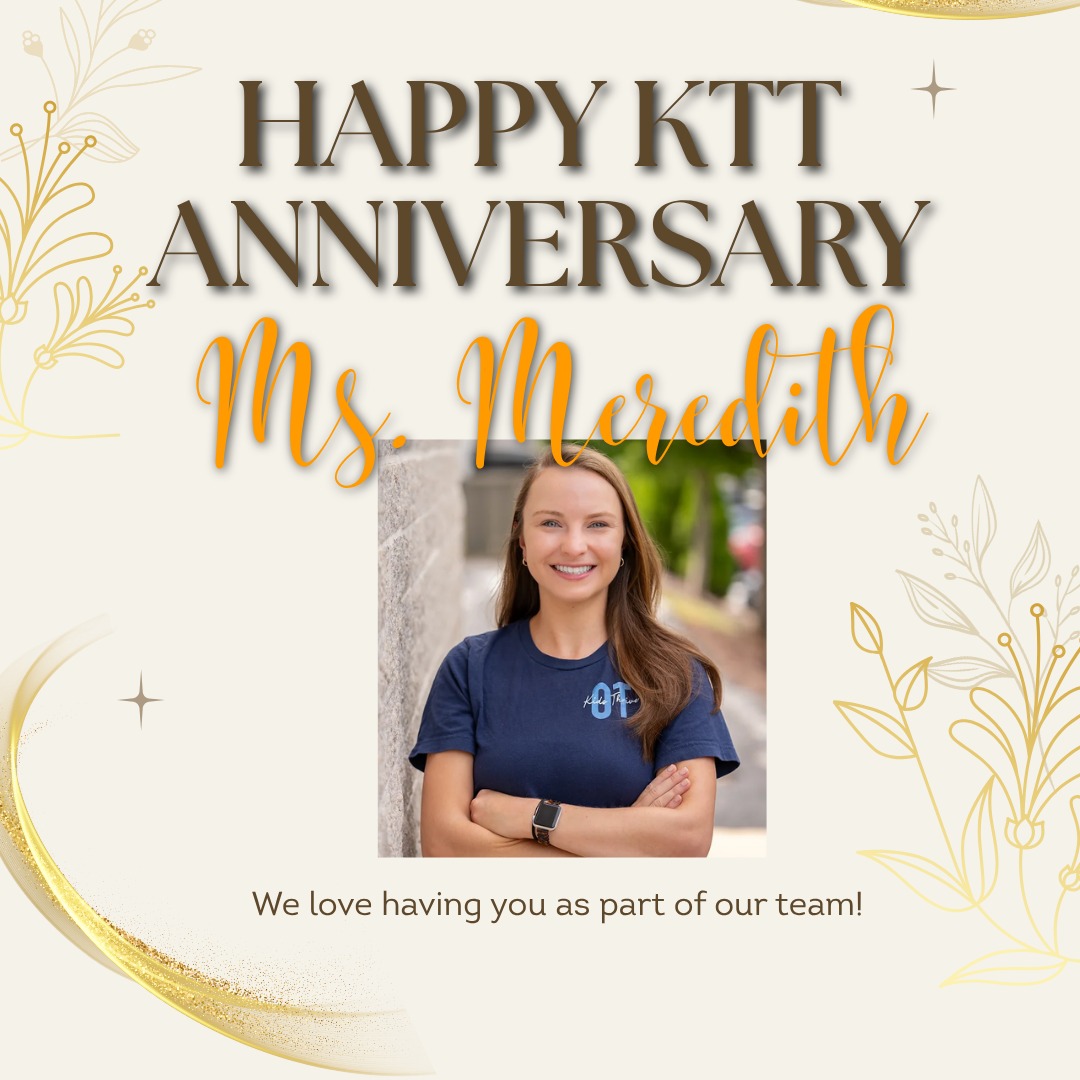 Happy KTT anniversary to the wonderful Ms. Meredith! ๐