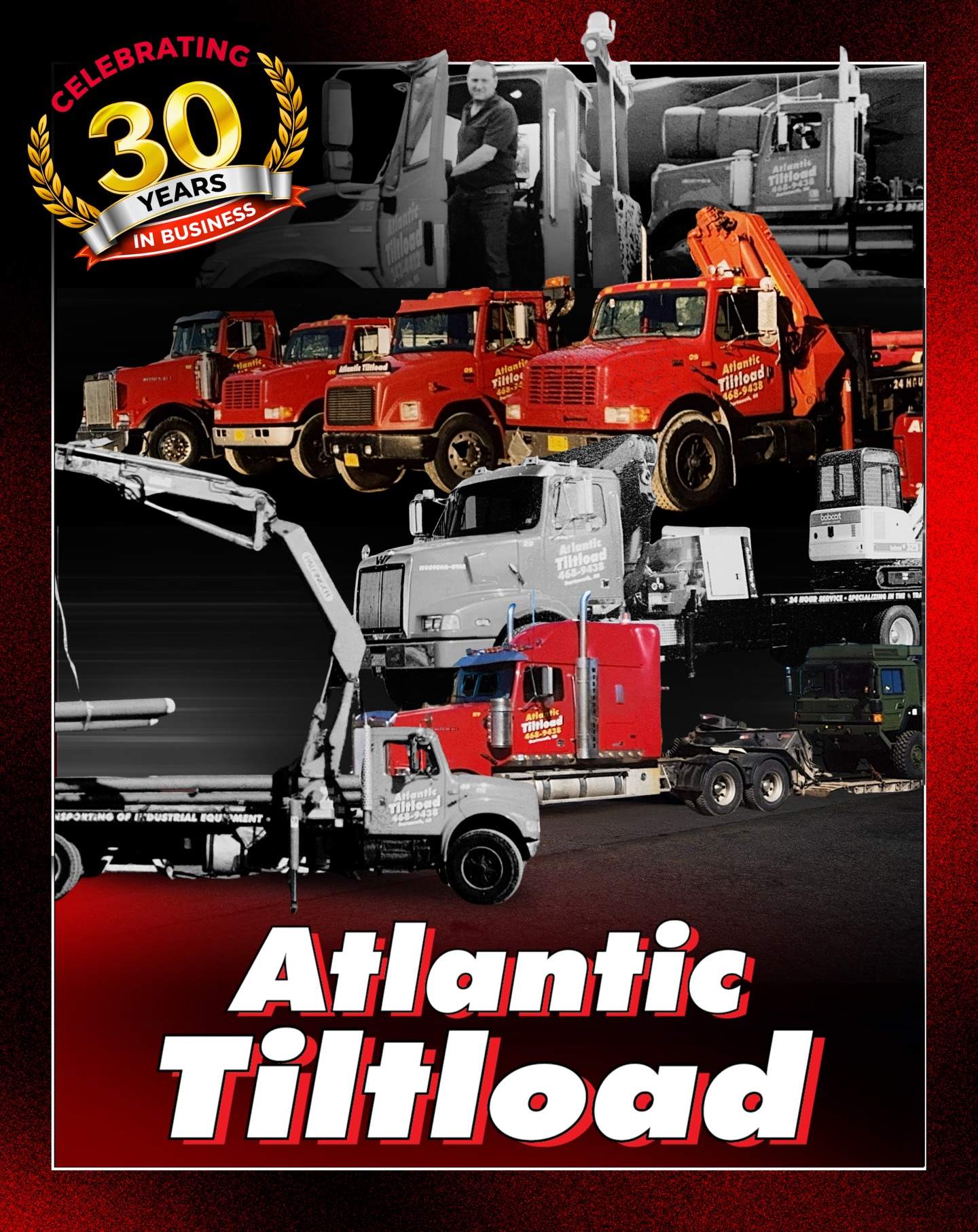 Atlantic Tiltload’s journey began in 1991, built on a vision that still drives us today. After tragedy struck early on, Darrin stepped in to carry his brother’s vision forward, turning it into what Atlantic Tiltload is today.
For the past 30 years, it’s been about hard work, trust, and doing the job right.
To our customers, partners, and the dedicated team behind the wheel and behind the scenes, thank you. Your support has made this milestone possible.
Here’s to 30 years… and the road ahead.