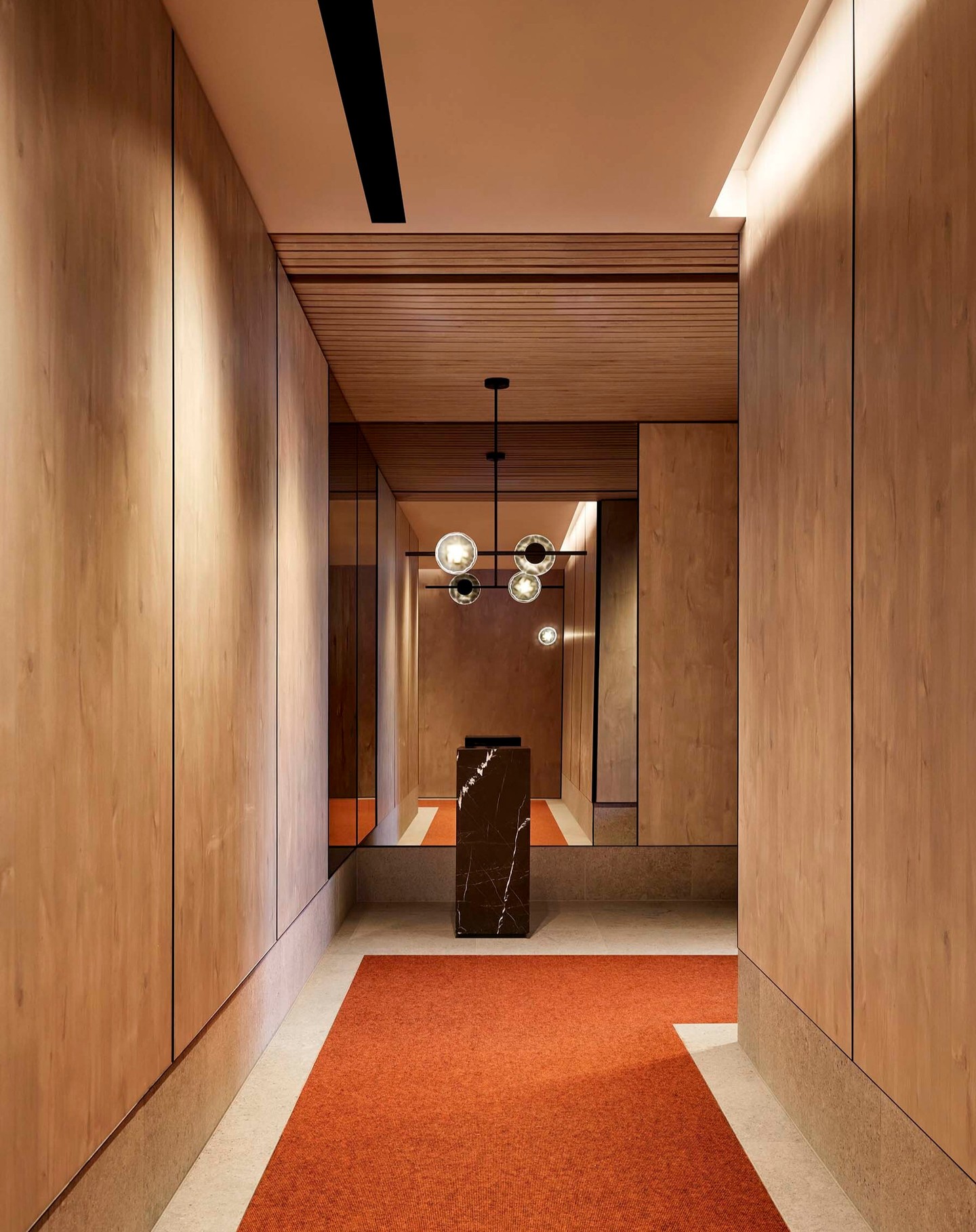 We love to elevate the common areas in our apartment developments. Imagine arriving home via these entry spaces in the beautiful Residence 202 at Legacy Huntingdale... being auctioned tomorrow! @bivcorp @pointarchitects @harcourts.juddwhite #melbourneapartments #melbournerealestate #melbournedesign #apartmentinteriors #multiresidential #apartmenttherapy #interiordesign #interiordesigner #luxuryapartments